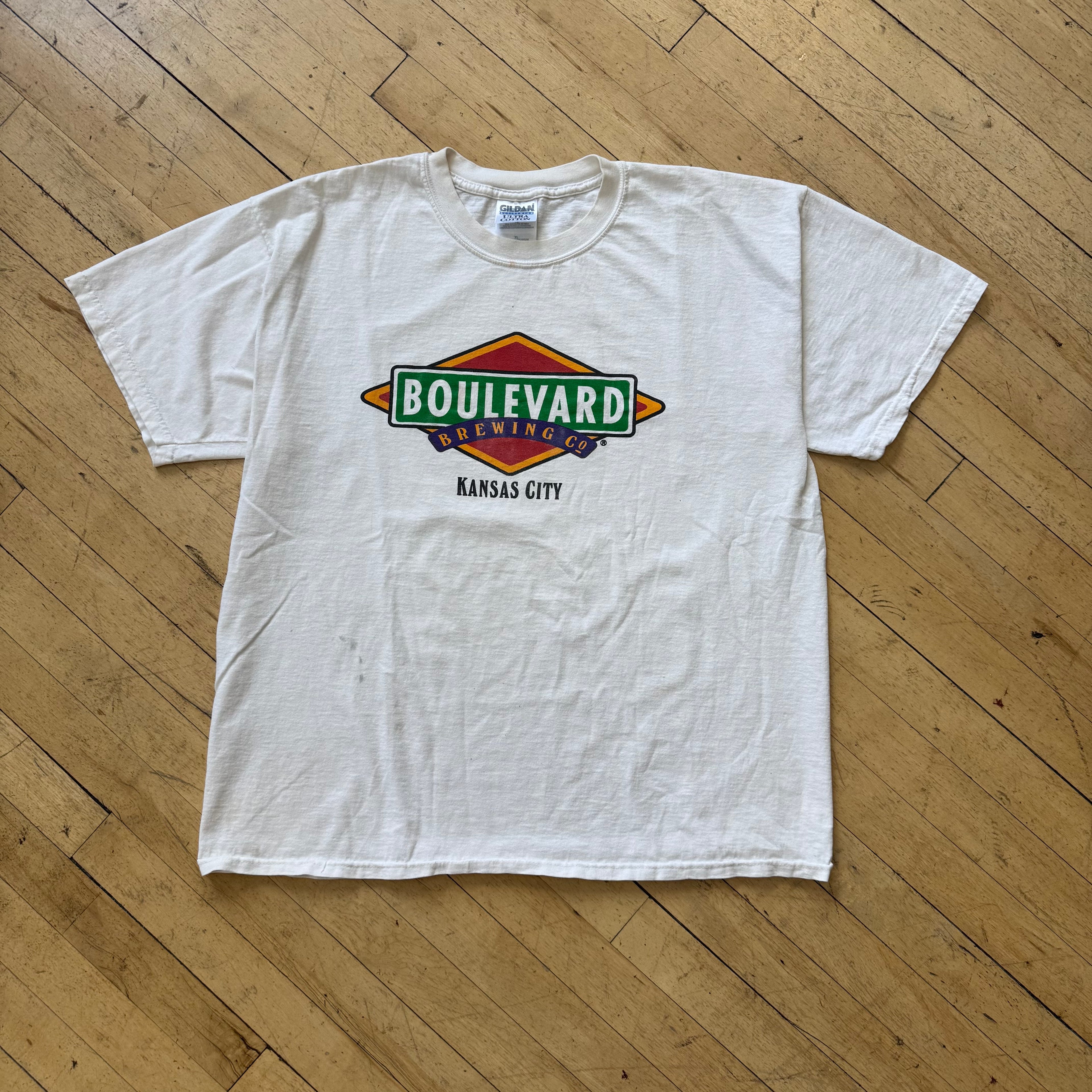 Vintage Boulevard Brewing Co Kansas City T-shirt Sz XL