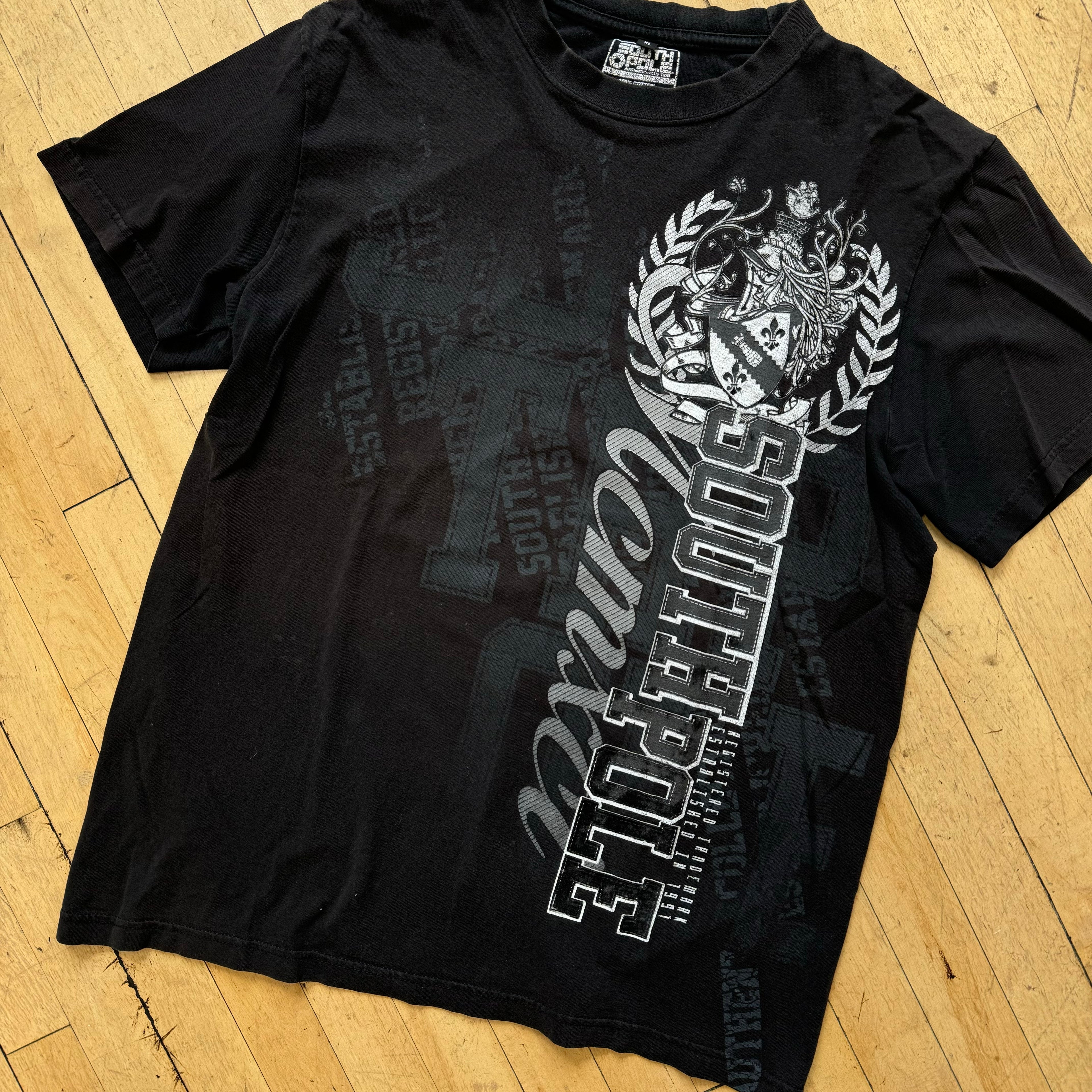 Y2K South Pole SpellOut T-shirt Sz XL