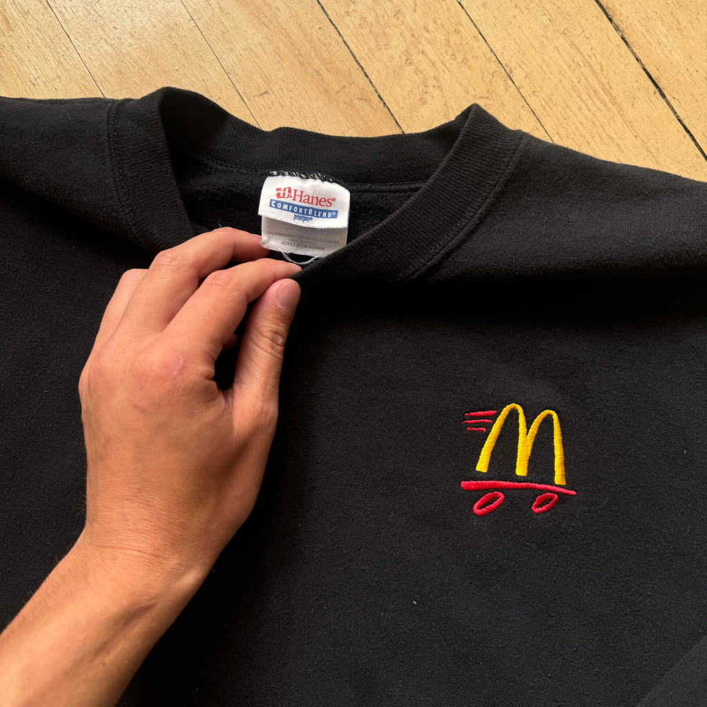 Vintage McDonalds Embroidered Crewneck Sz M