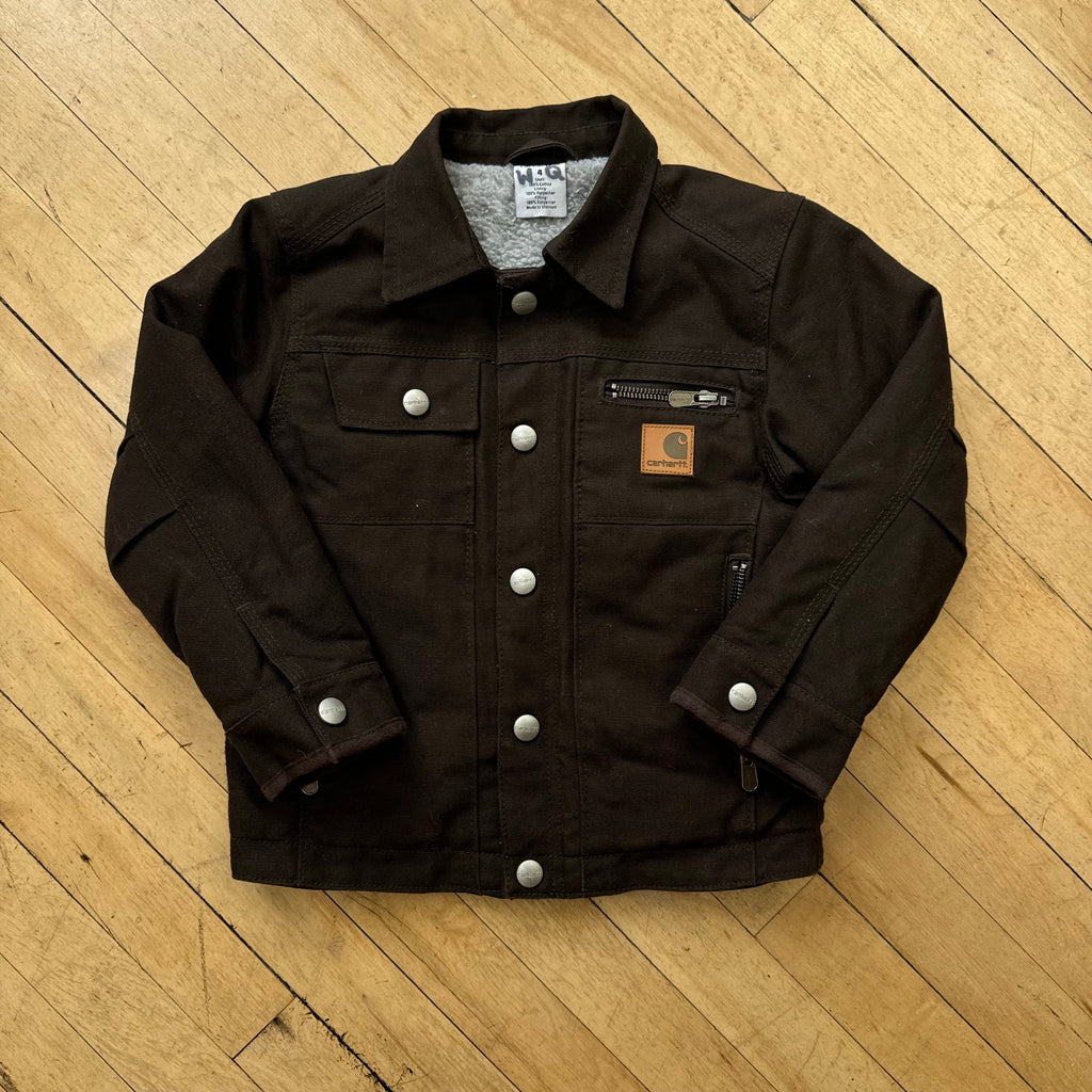 Carhartt Brown Shell Jacket Sz 4