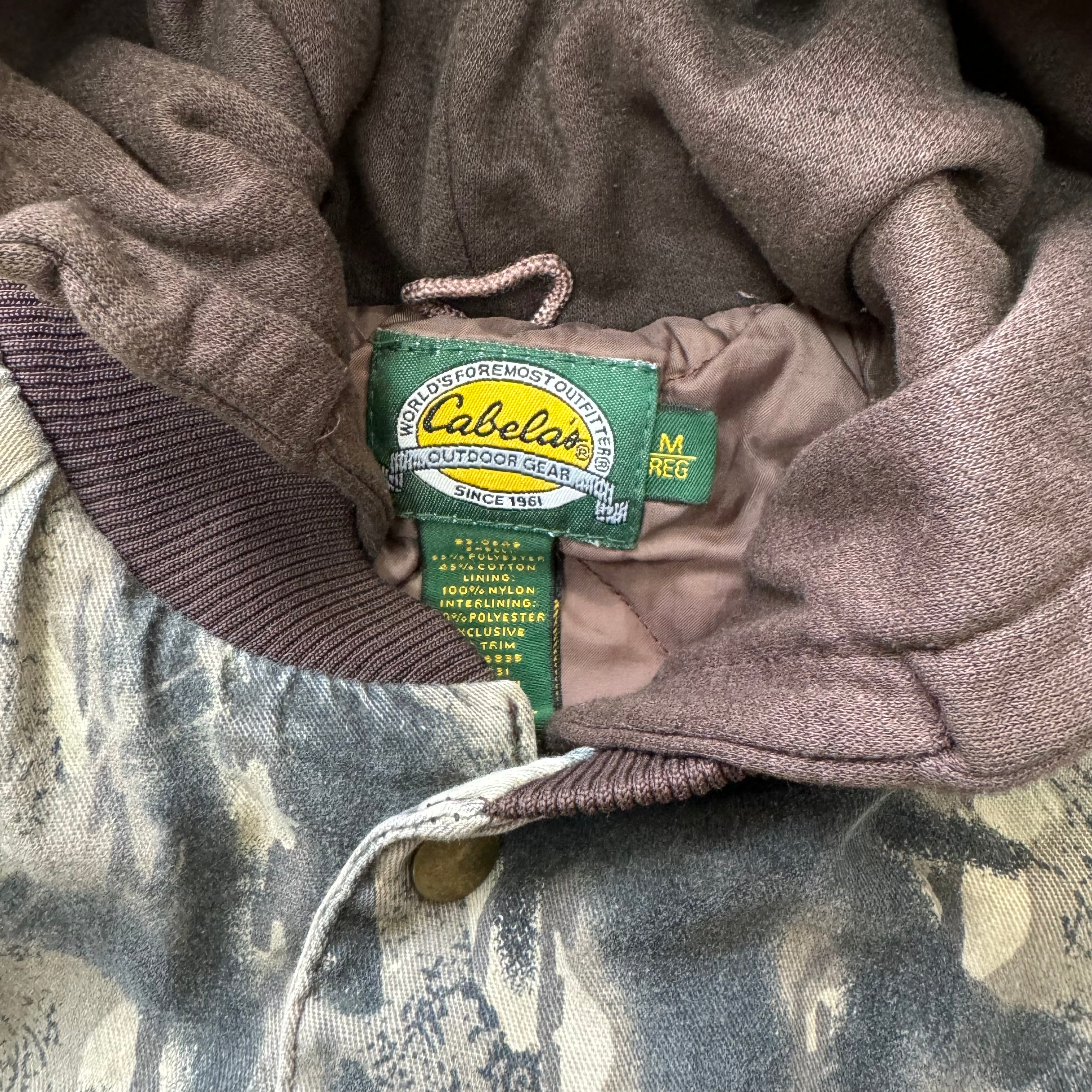 Vintage Cabalas Camo Workwear Jacket Sz YTH M