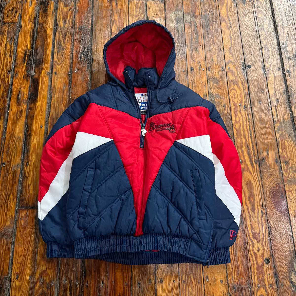 Vintage Atlanta Braves ProPlayer Jacket Sz L