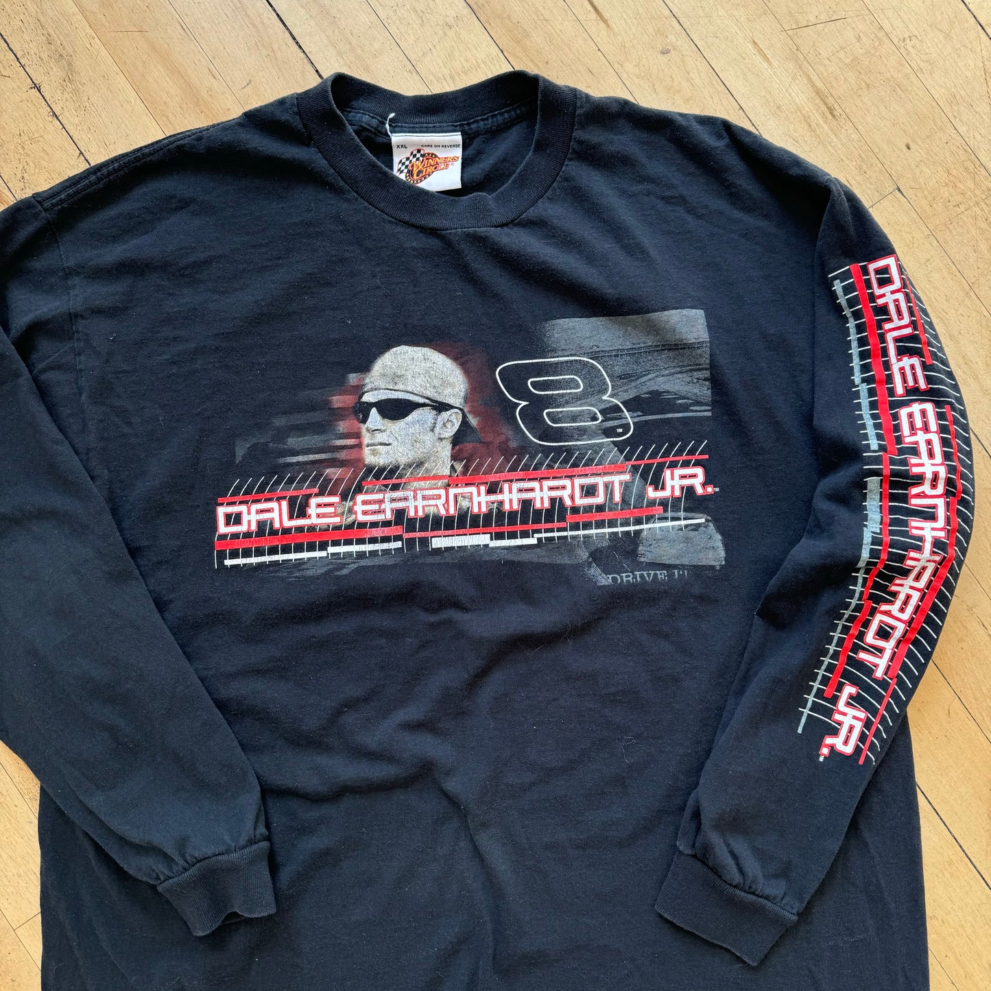 Vintage Dale Earnhardt Nascar Long Sleeve T-shirt Sz XXL