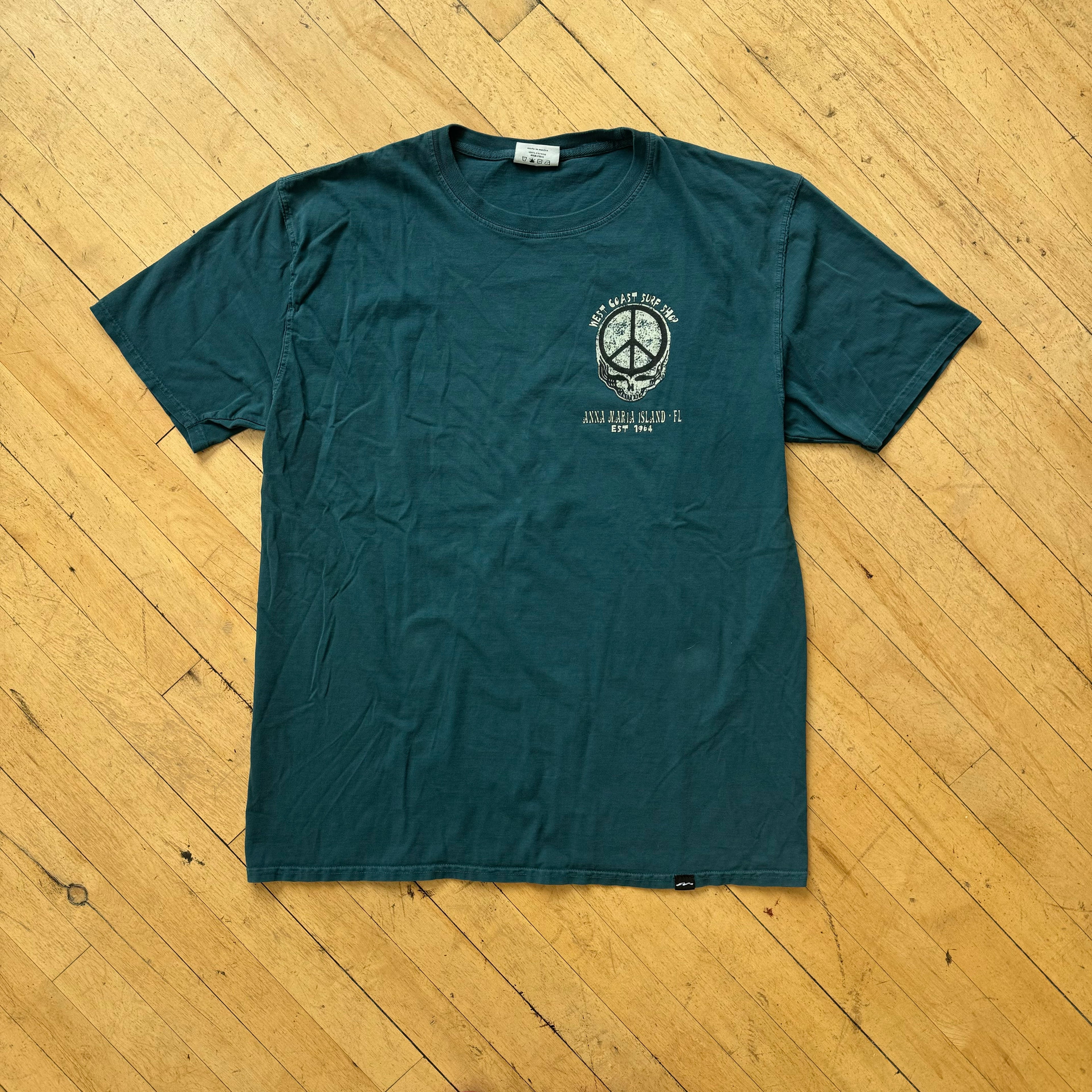 Vintage West Coast Surf Shop T-shirt Sz L