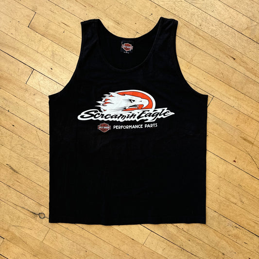 Vintage Harley Davidson Screaming Eagle Tank Top T-shirt Sz L