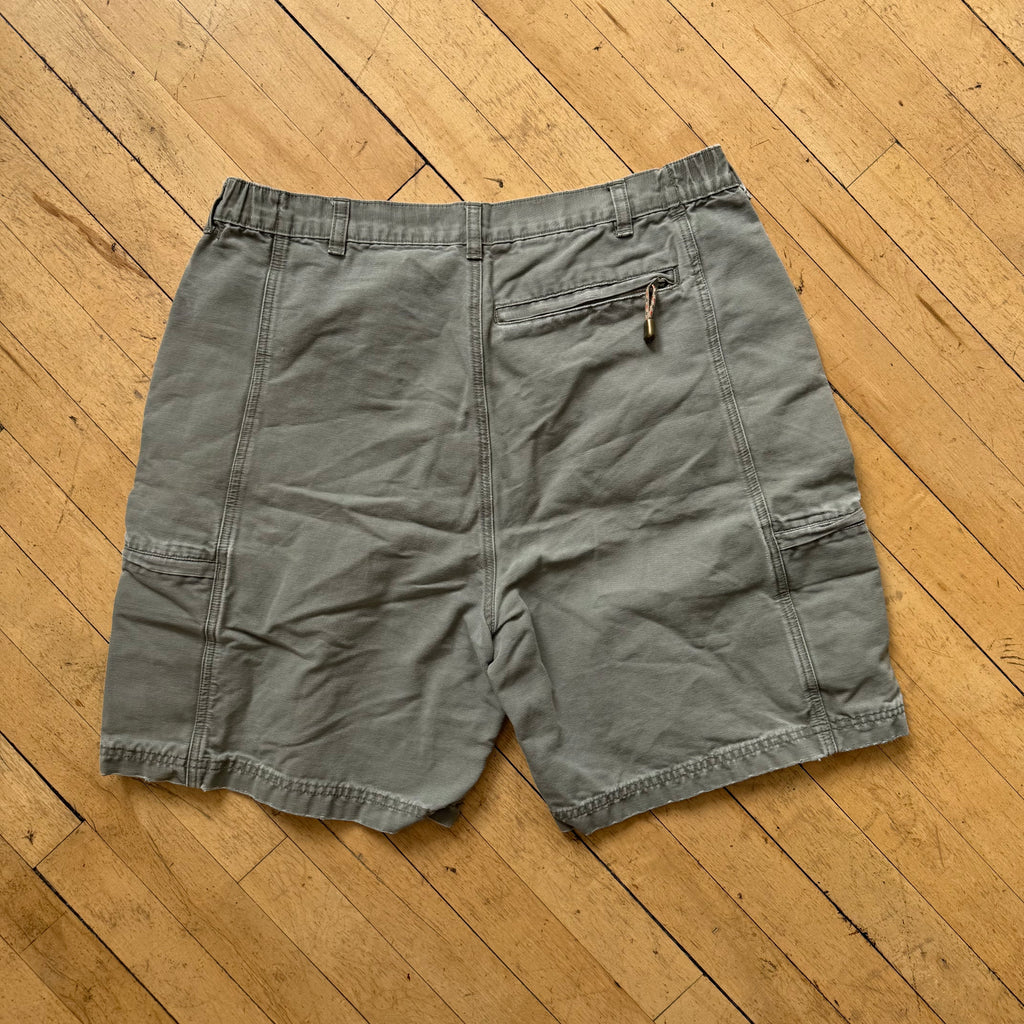 Vintage Woolrich Cargo Khaki Shorts Sz 36