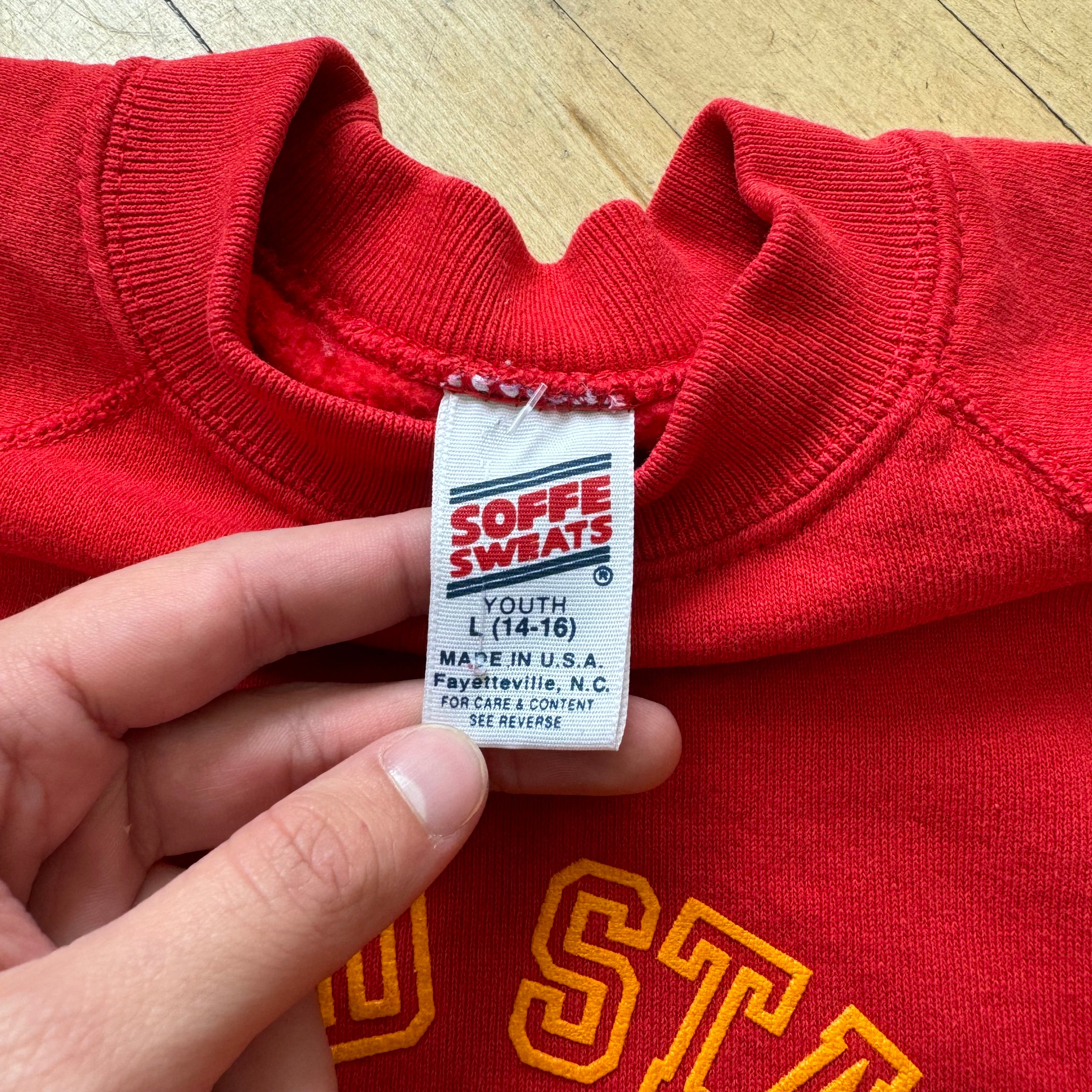 Vintage United States Marien Corps Crewneck Sz YTH L