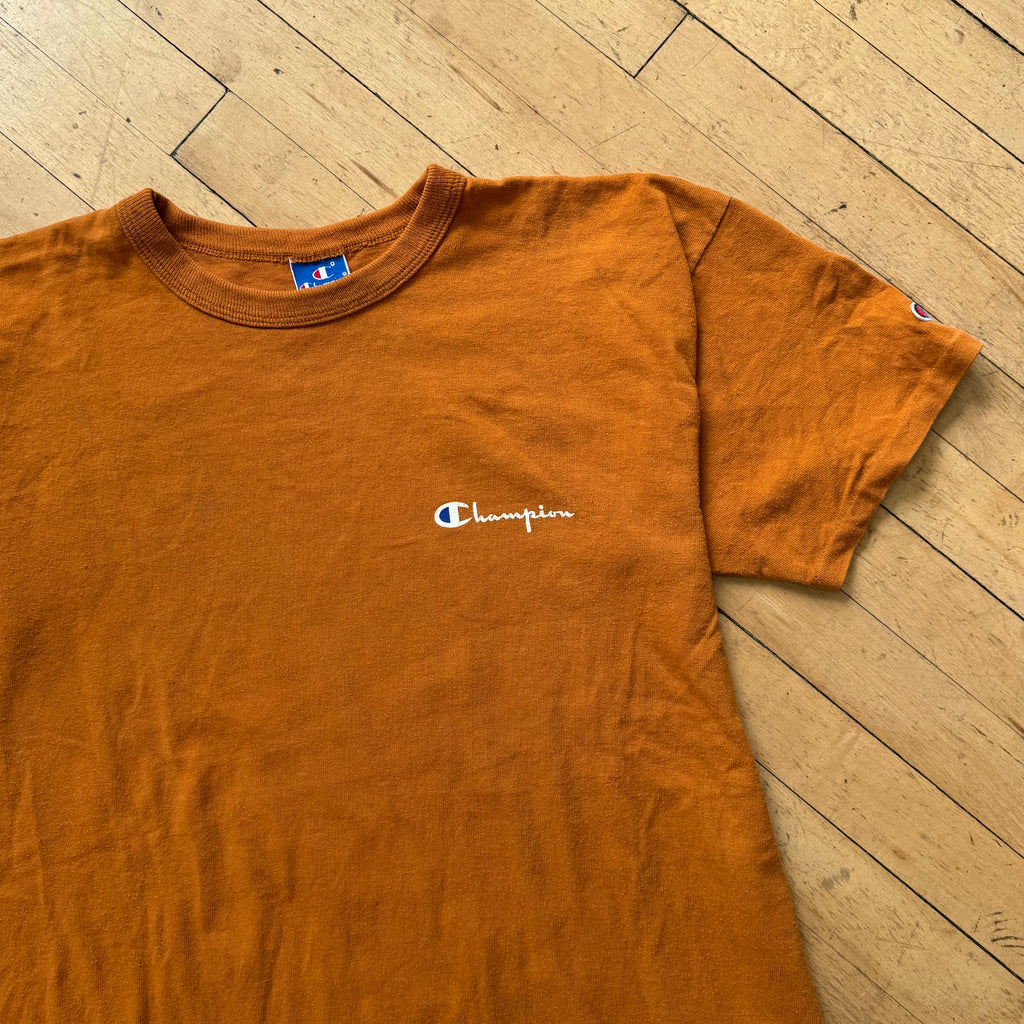 Vintage Burnt Orange Campion T-shirt Sz L