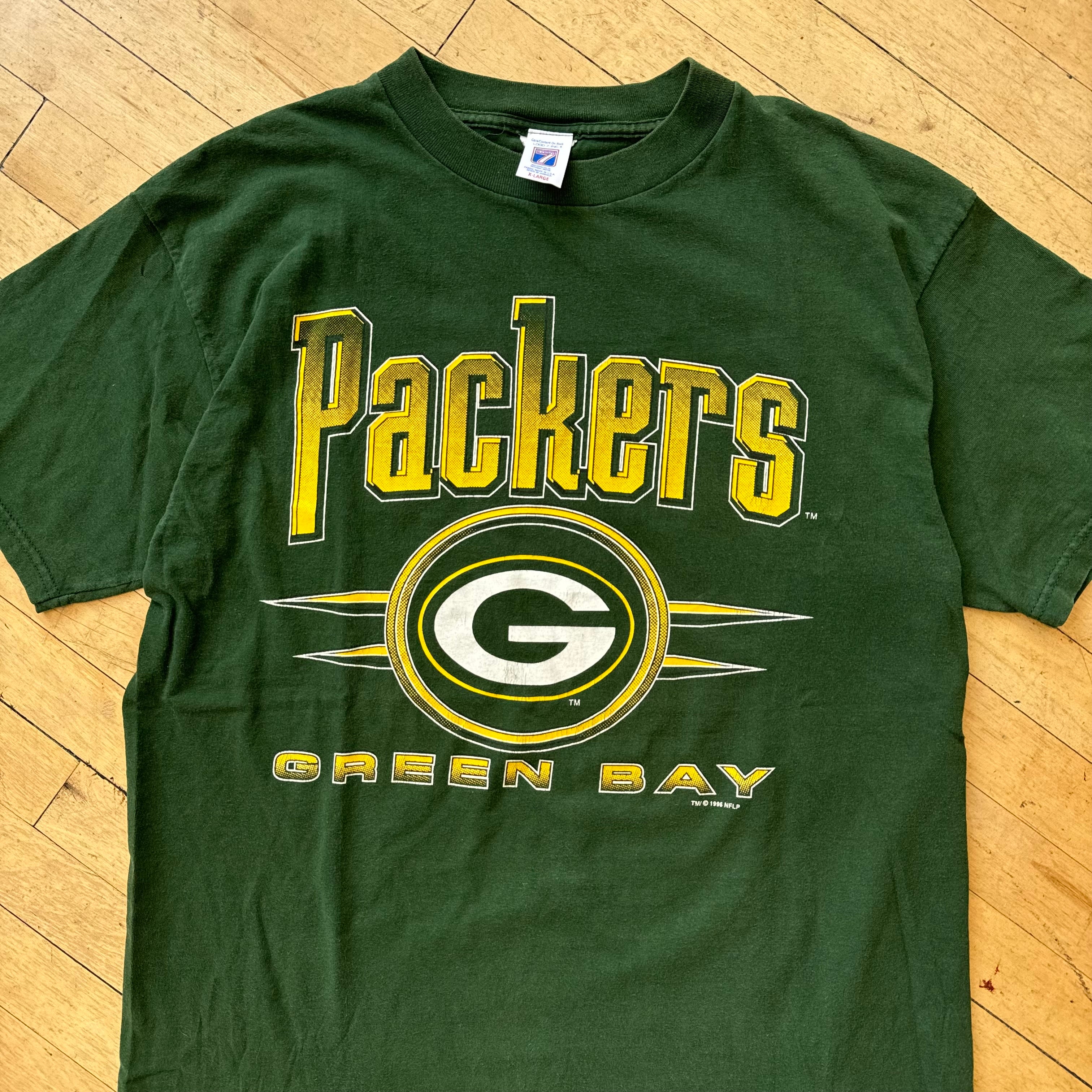 Vintage Green Bay Packers T-shirt Sz XL
