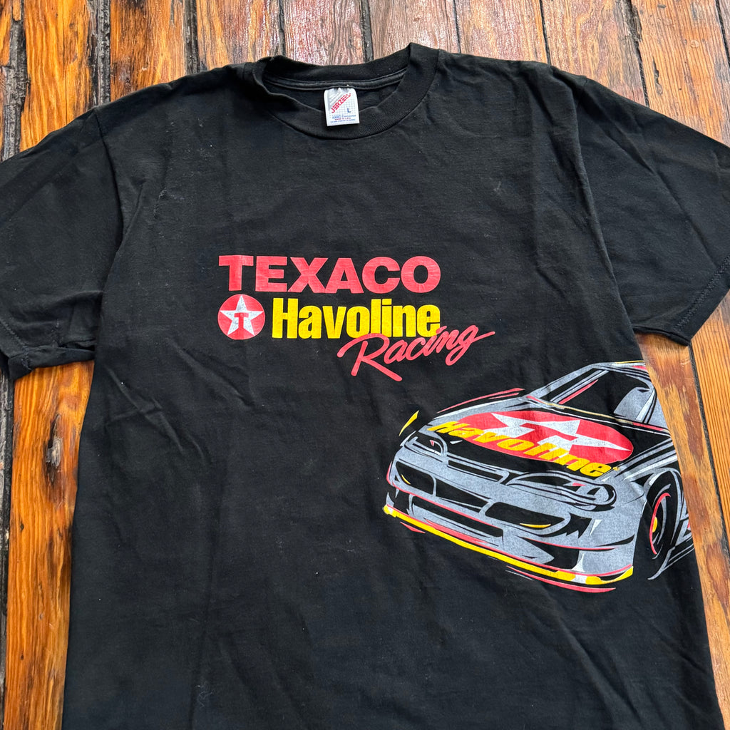 Vintage Texaco Havoline Racing T-shirt Sz L