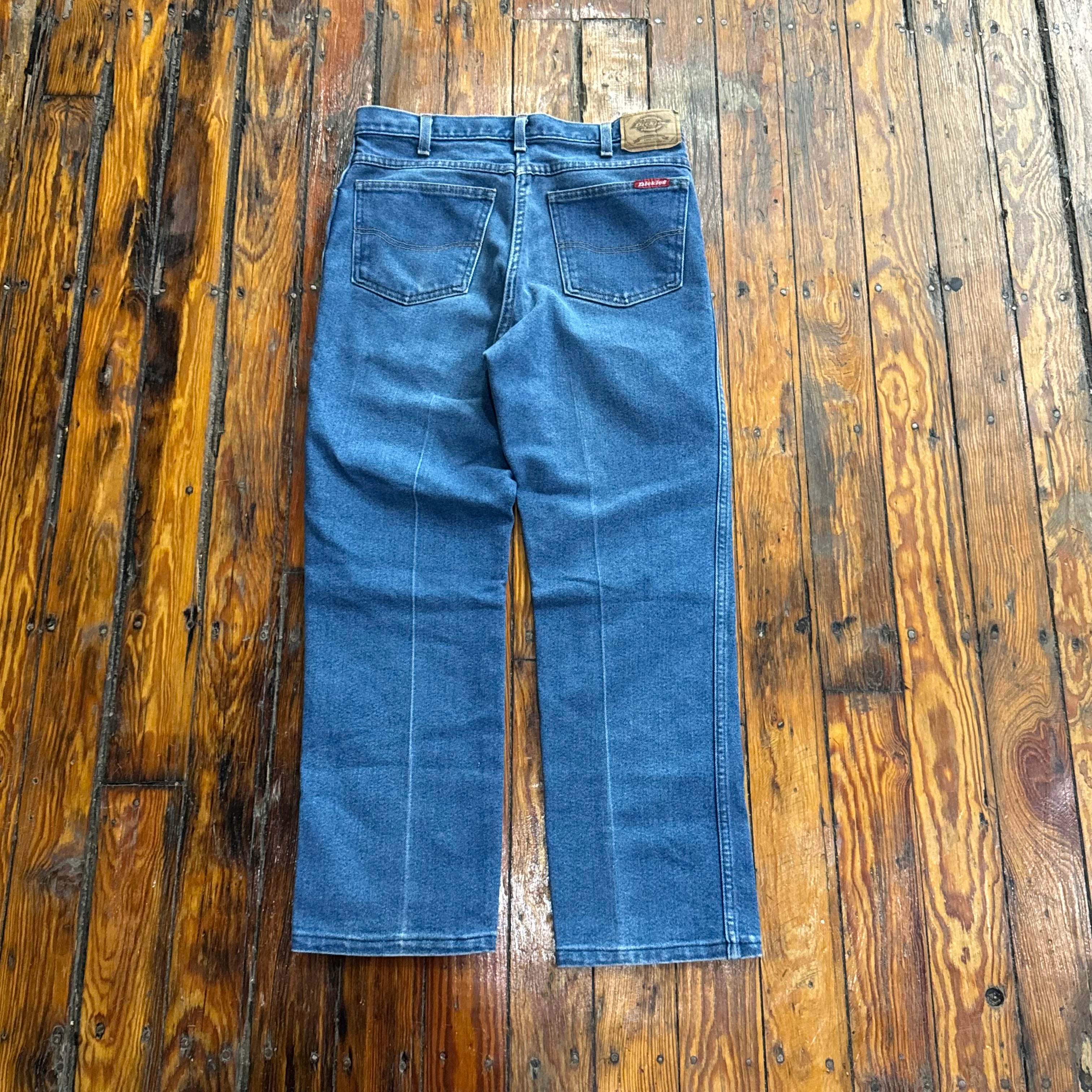 Vintage Dickies Denim Jeans Sz 33x30