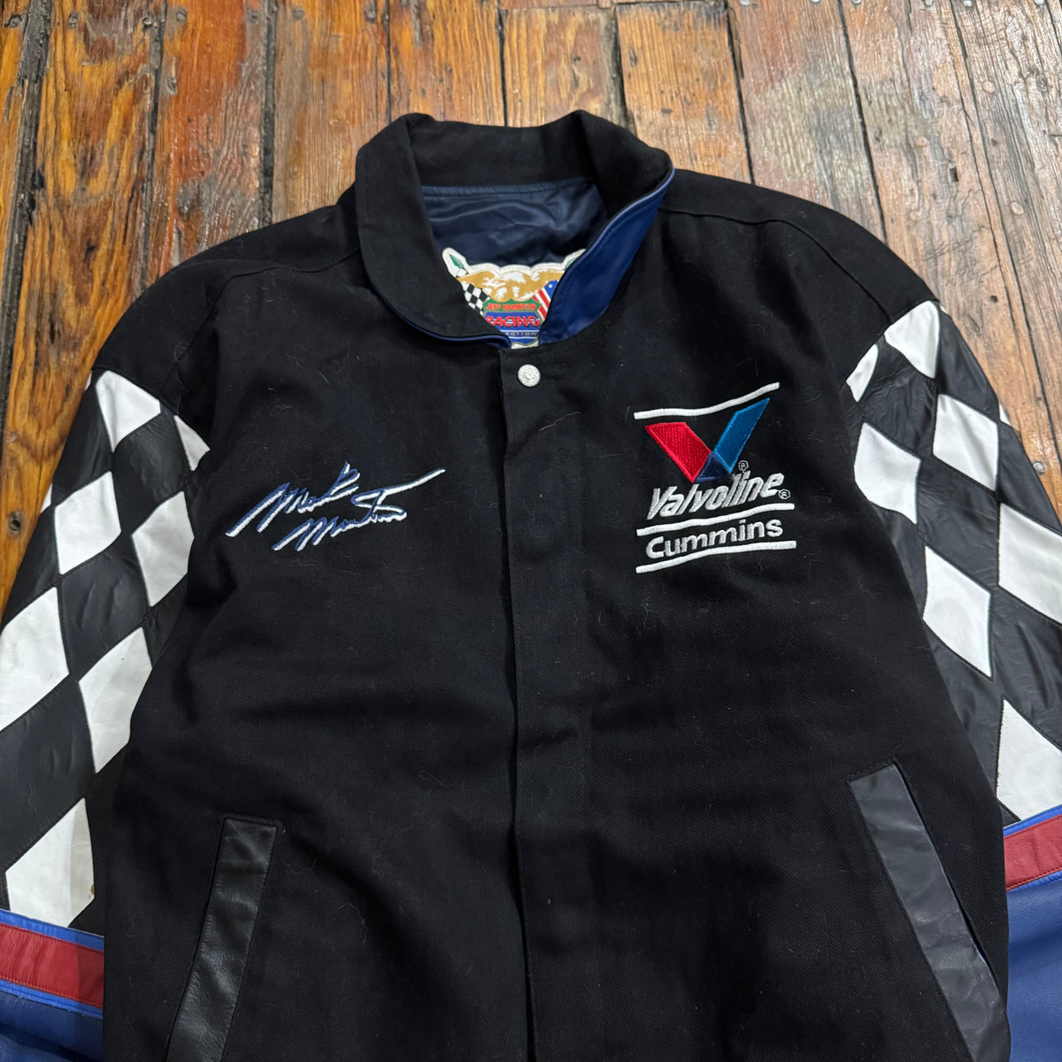 Vintage Jeff Hamilton Racing NASCAR Jacket Sz XL
