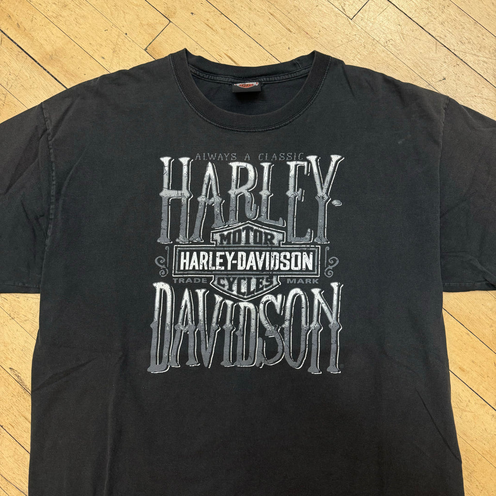 Harley Davidson Viking Land Faded T-shirt Sz XL