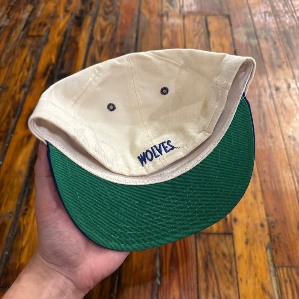 Vintage Minnesota Timberwolves Fitted Hat 7 1/8