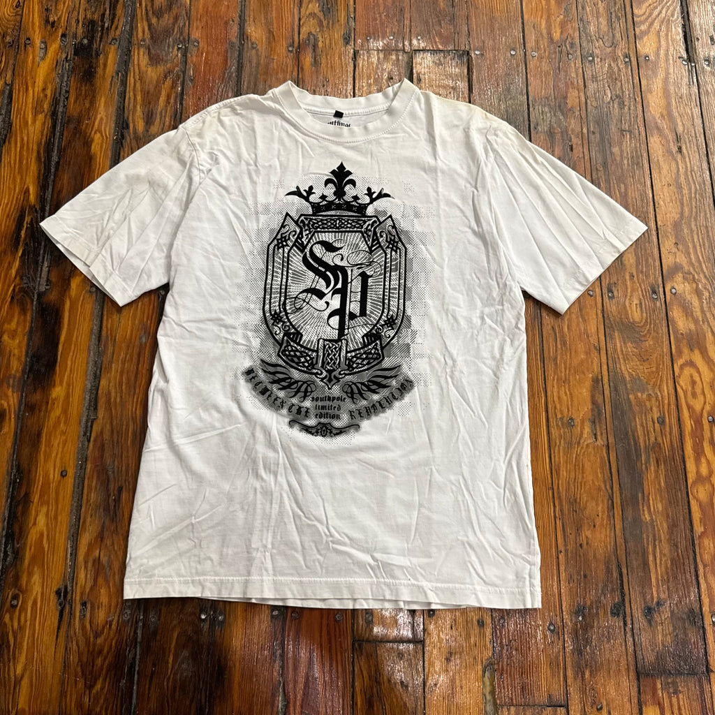 Y2K SouthPole Crown T-shirt Sz L
