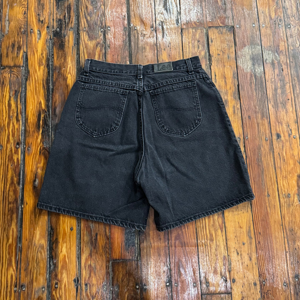 Vintage BLK Lee Denim Jean Shorts Sz 16
