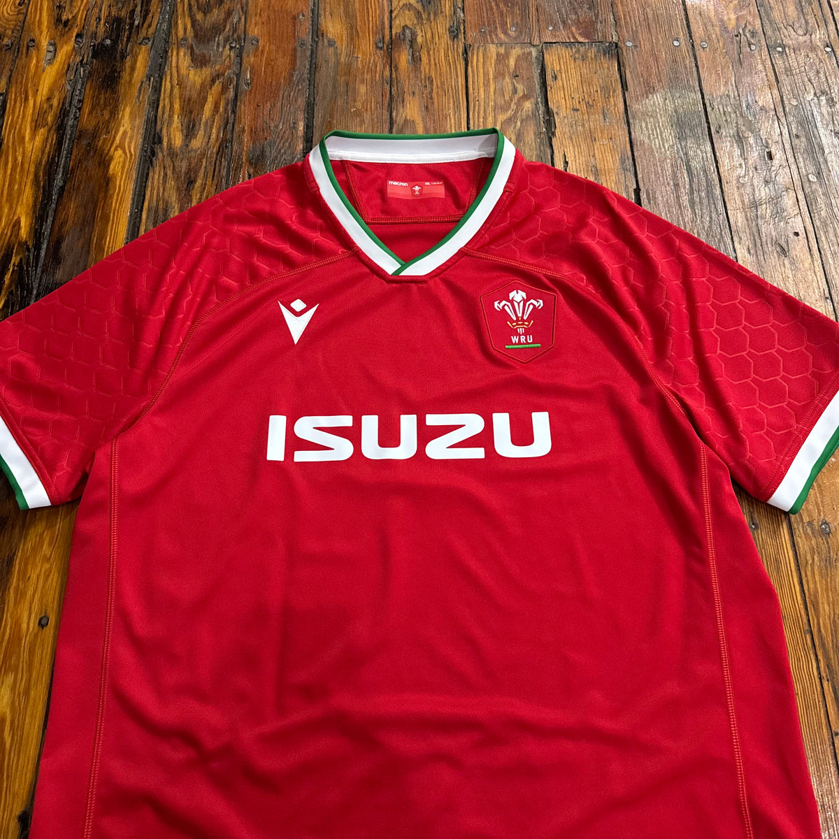 Wales Rugby Jersey T-shirt Sz XXL