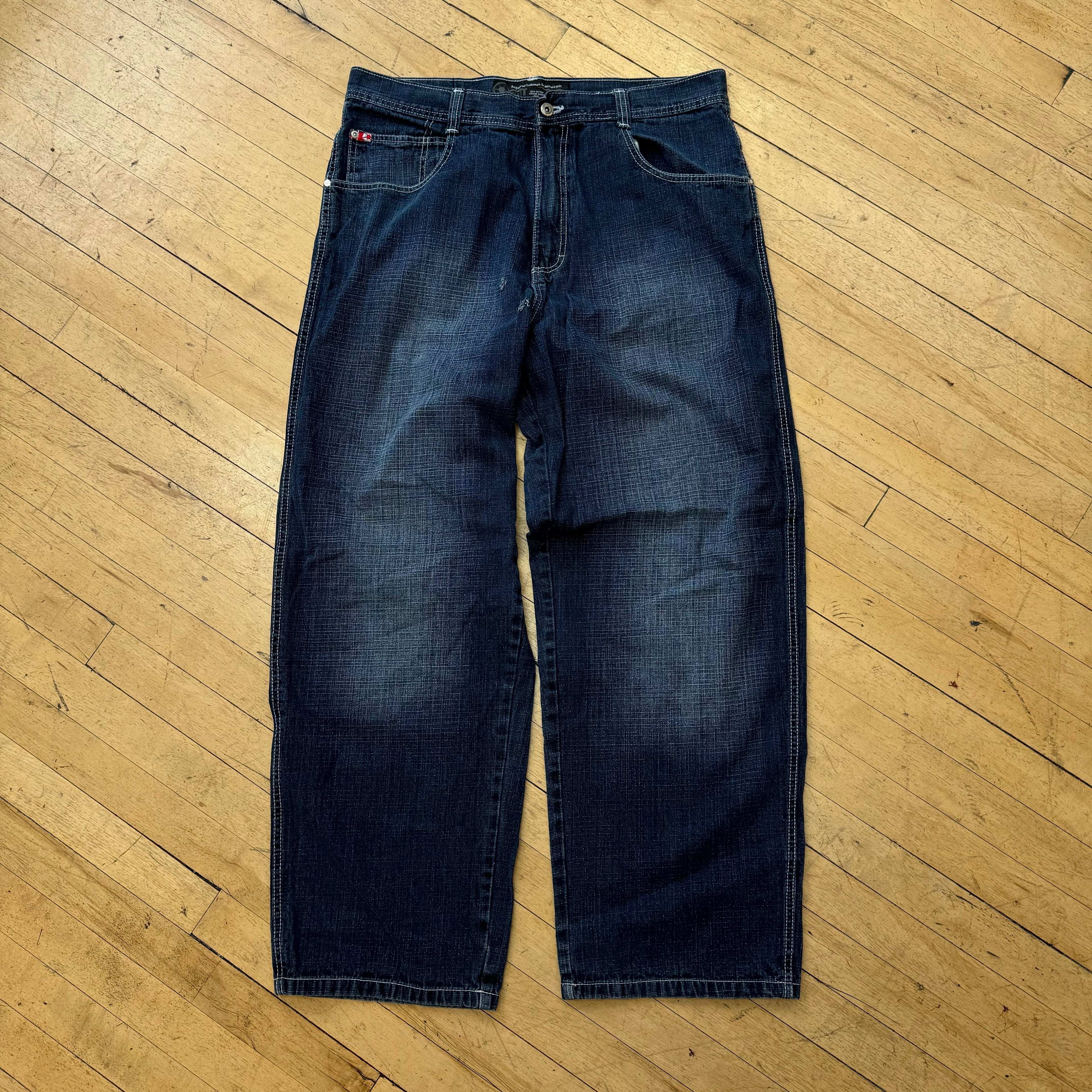 Y2K Dark Wash South Pole Denim Jeans Sz 38