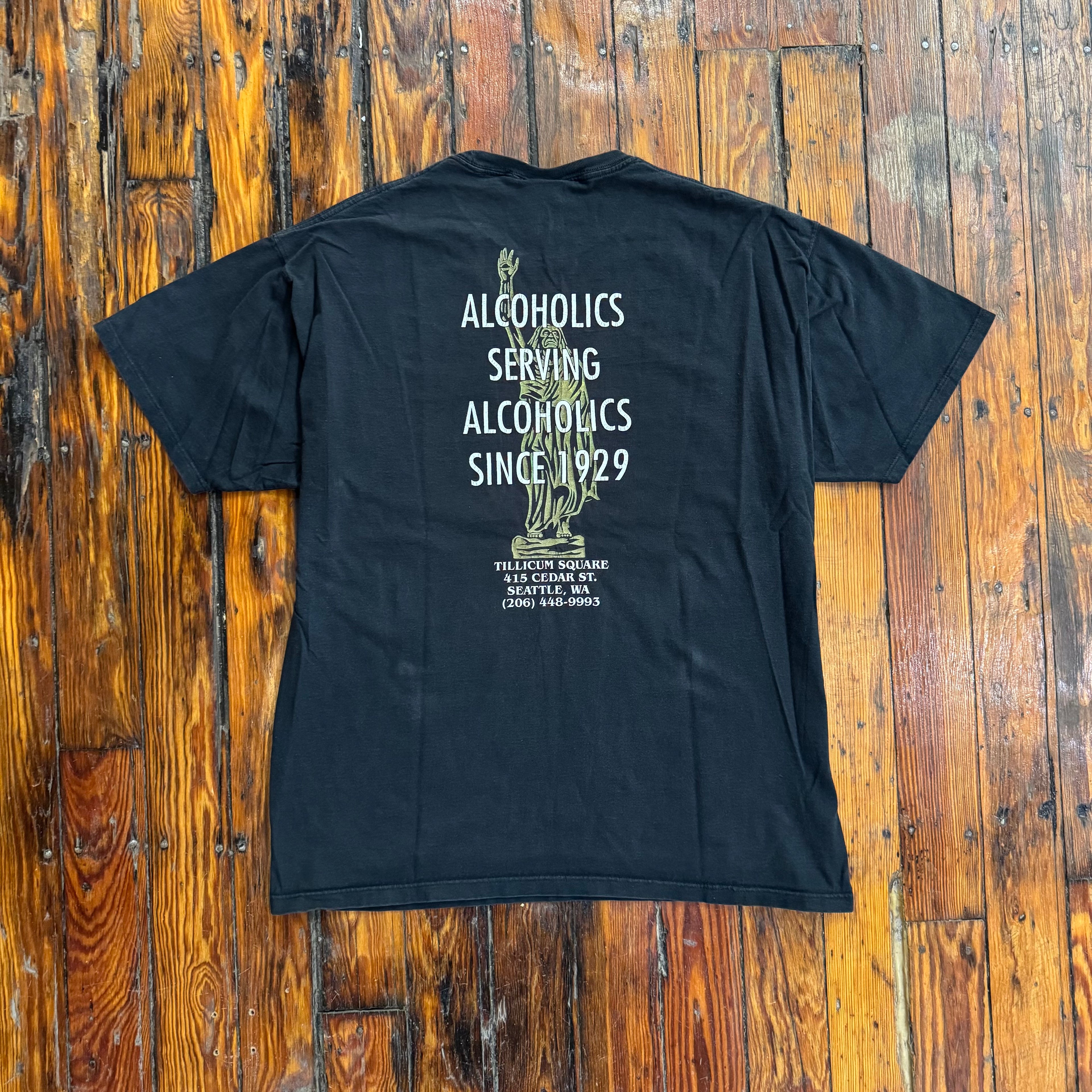 Vintage 5 Point Cafe Drink don’t Drive T-shirt Sz XL