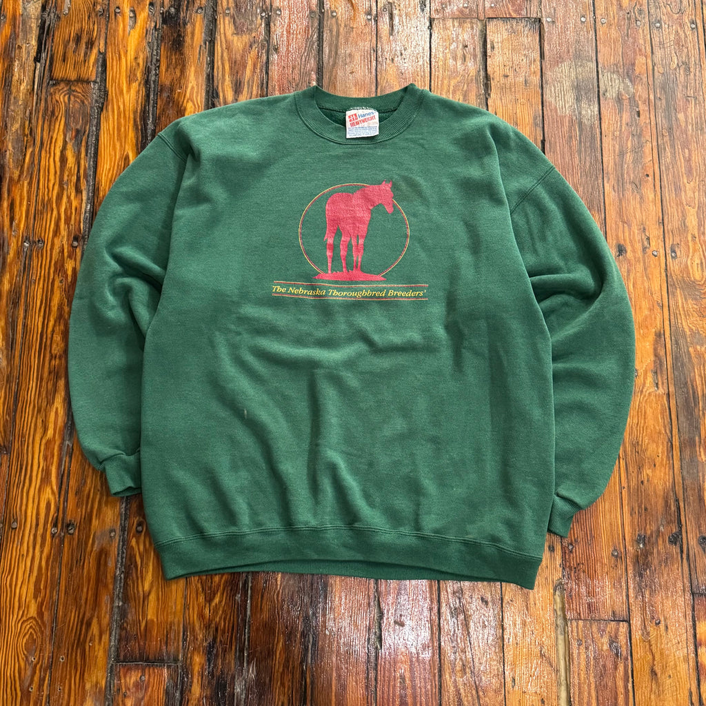 Vintage Nebraska Breeding Crewneck Sz XL