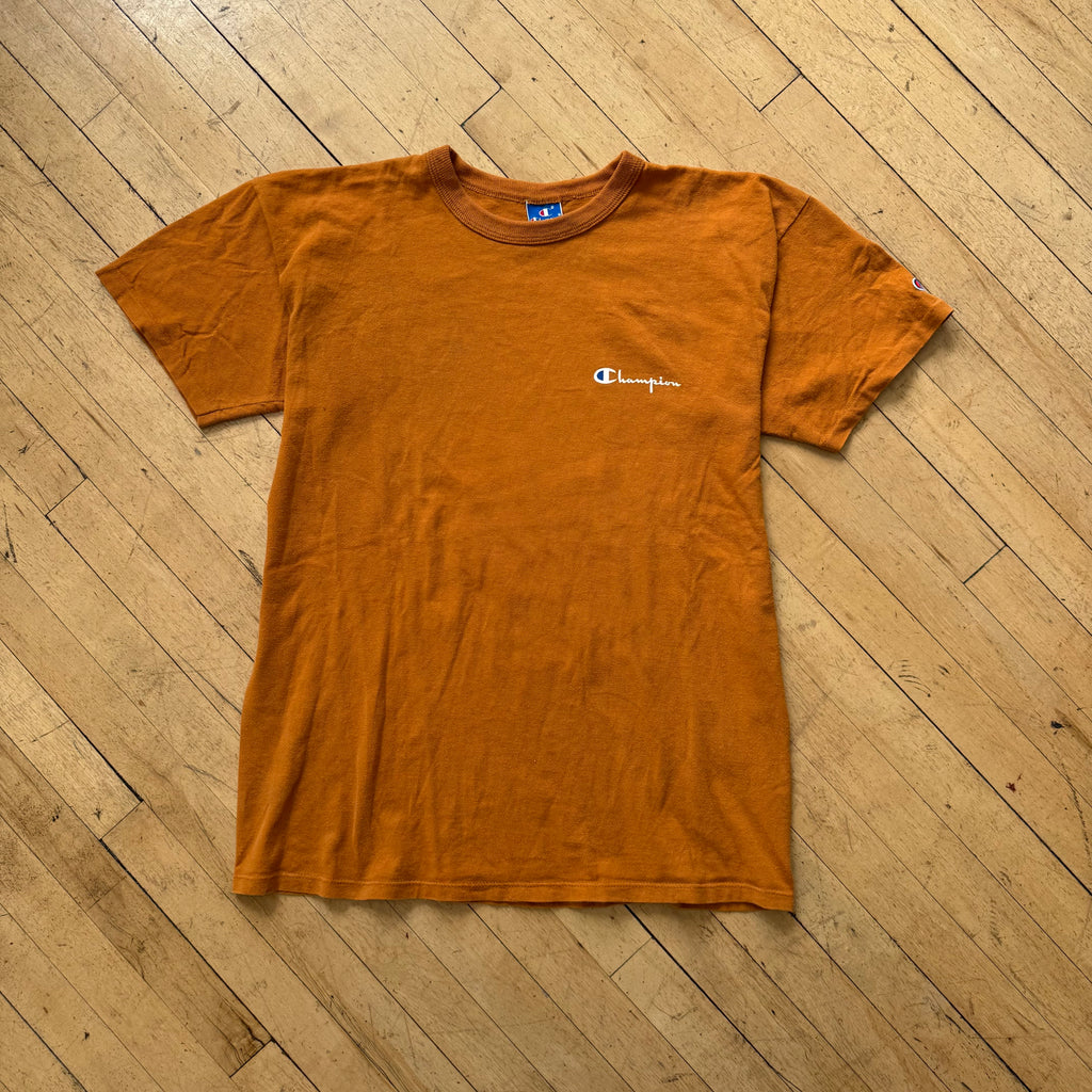 Vintage Burnt Orange Campion T-shirt Sz L