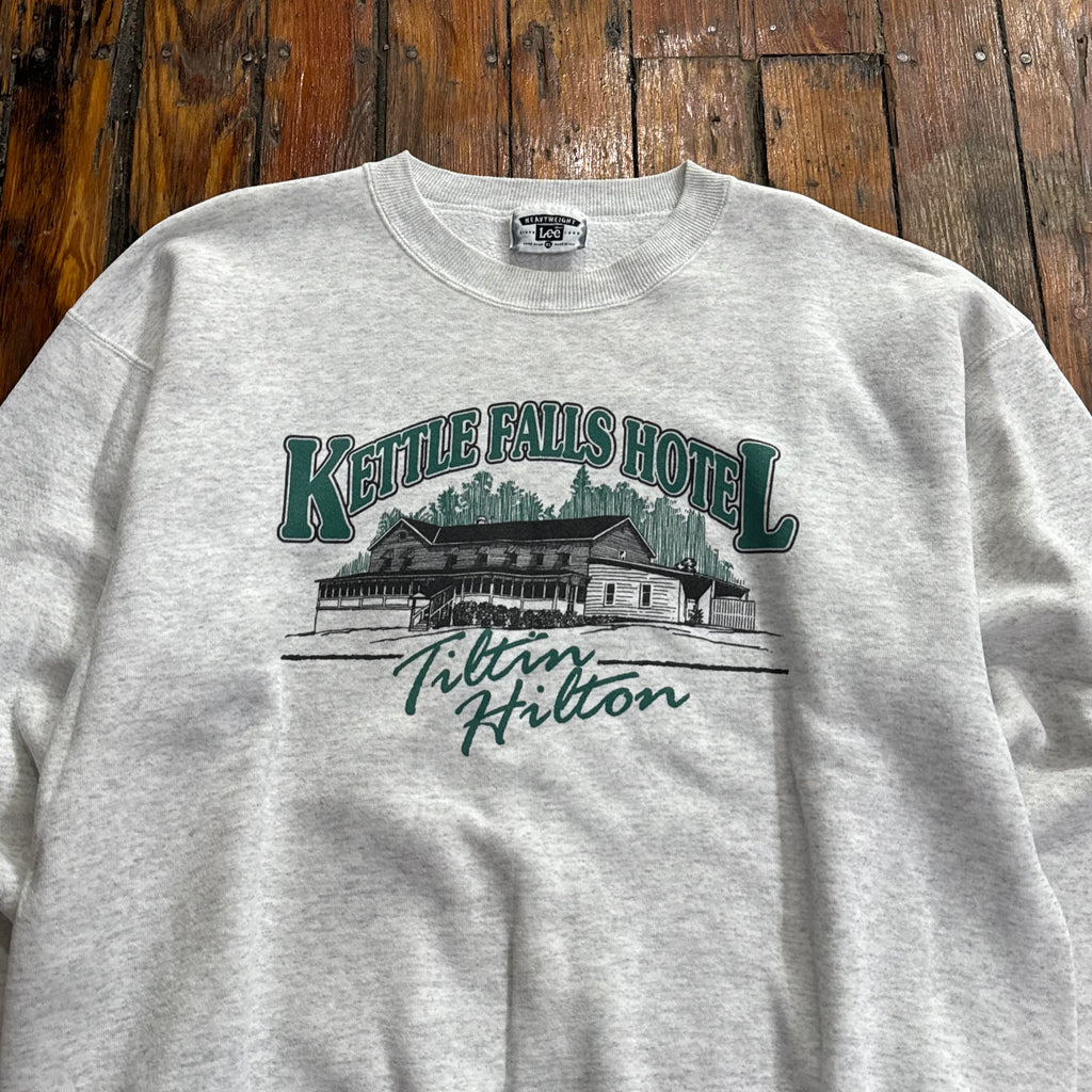 Vintage Kettle Falls Hotel CrewNeck Sz XL