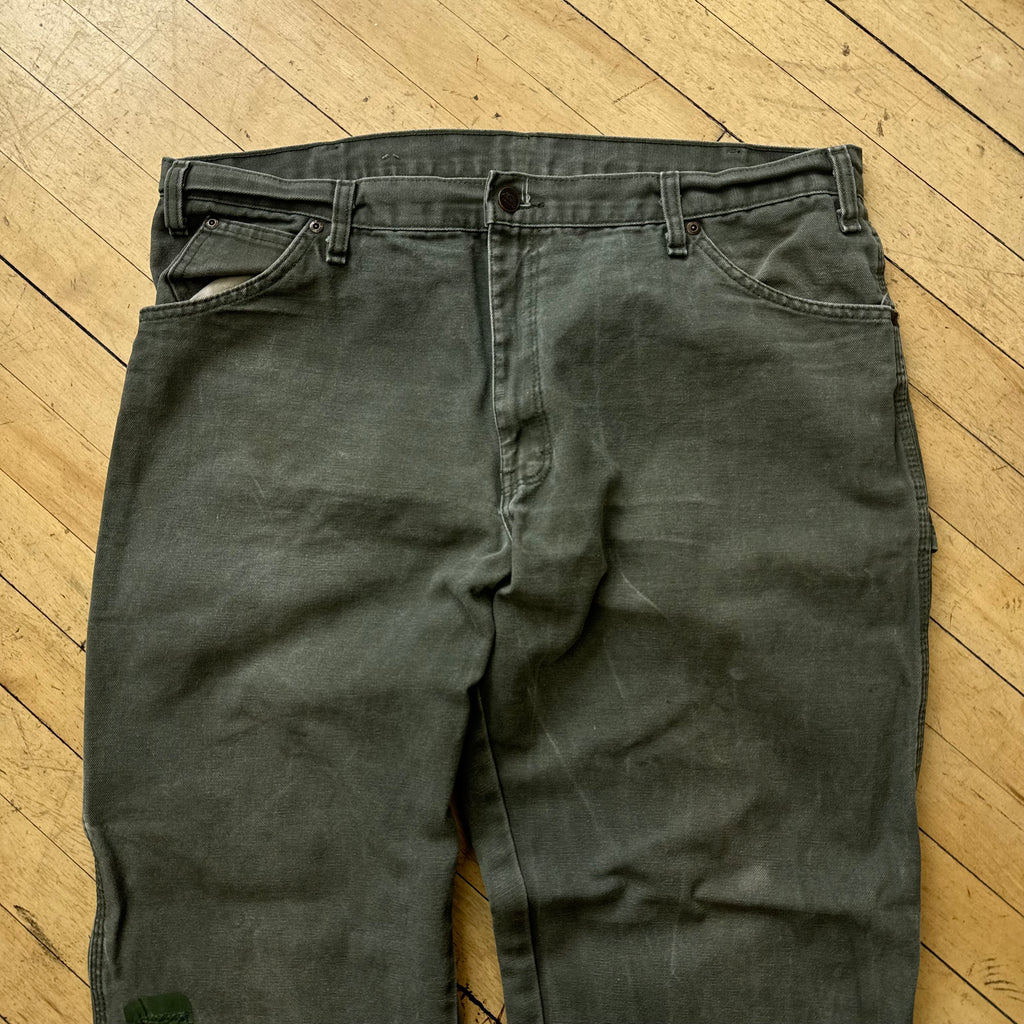 Vintage Olive Dickies Denim Jeans Sz 38x32