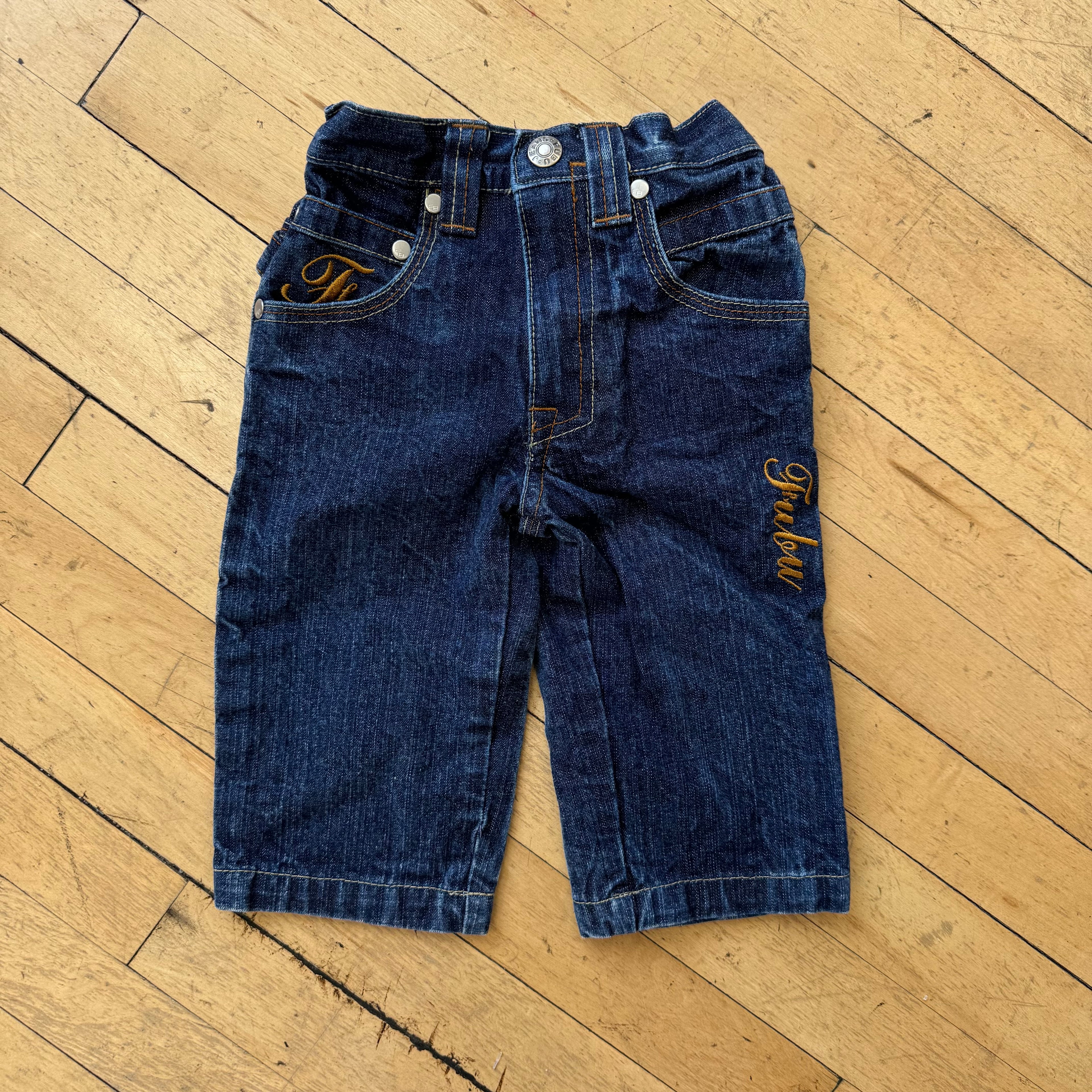 Y2K Embroidered Fubu Jeans Sz 12M