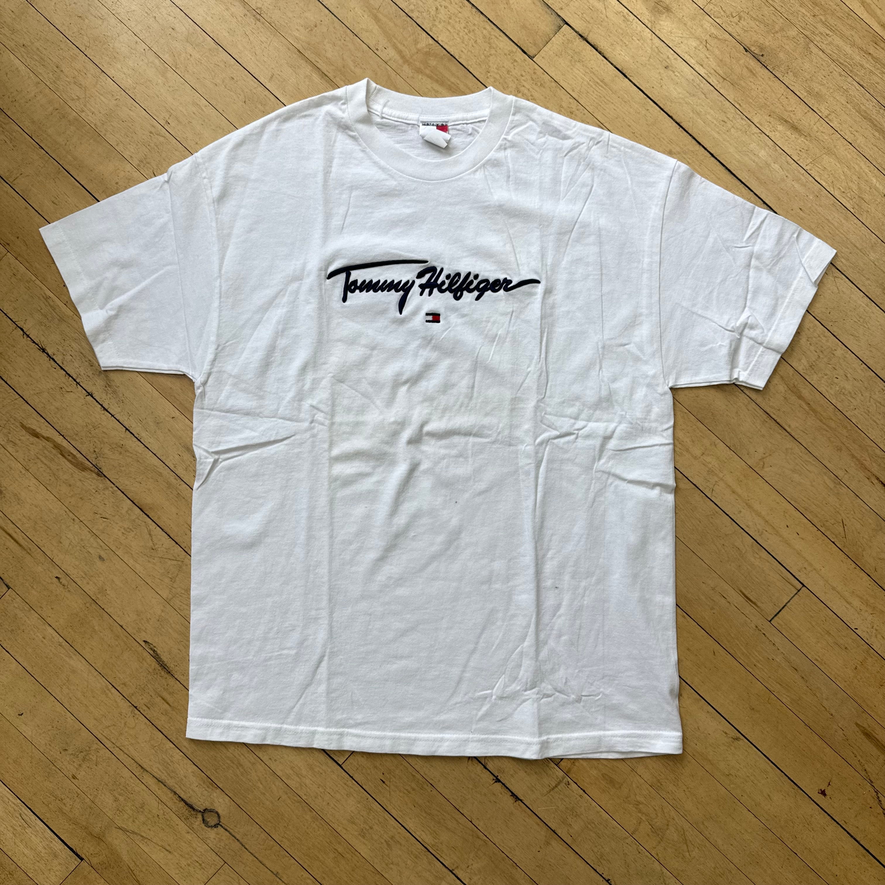 Vintage bootleg Tommy Hilfiger T-shirt Sz XL