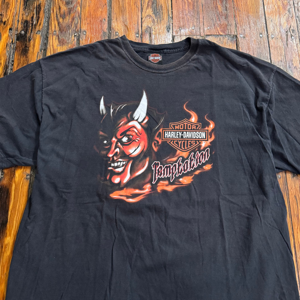 Vintage Harley Davidson Temptation T-shirt Sz XXL