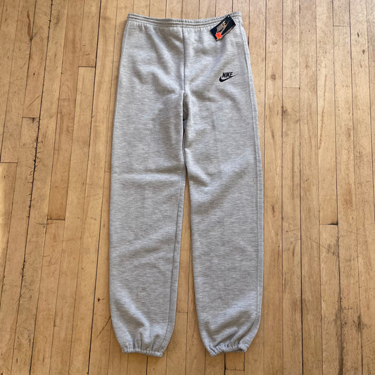 80s Nike Embroidered Gray Sweats DS W Tags Sz S
