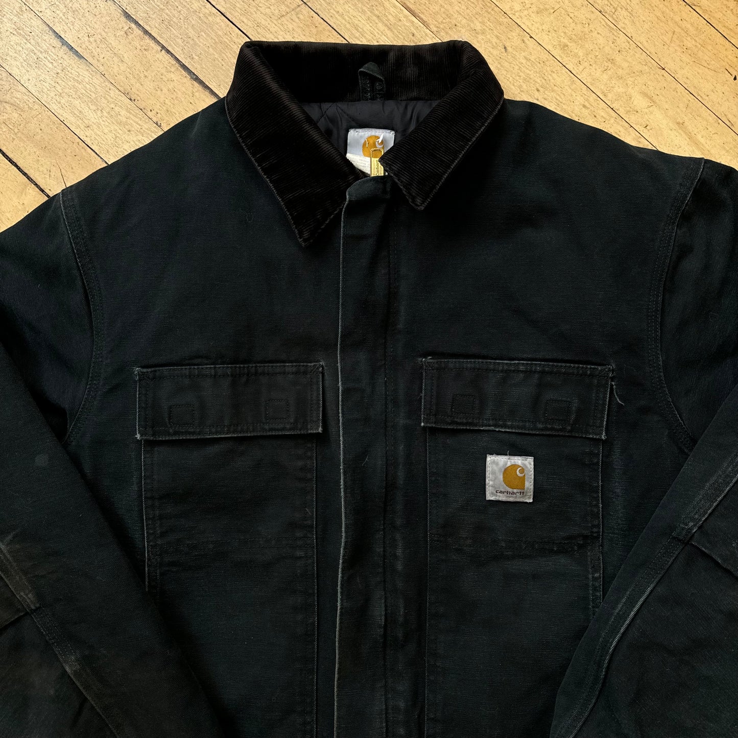 Vintage Carhartt BLK Chore Jacket Sz XL