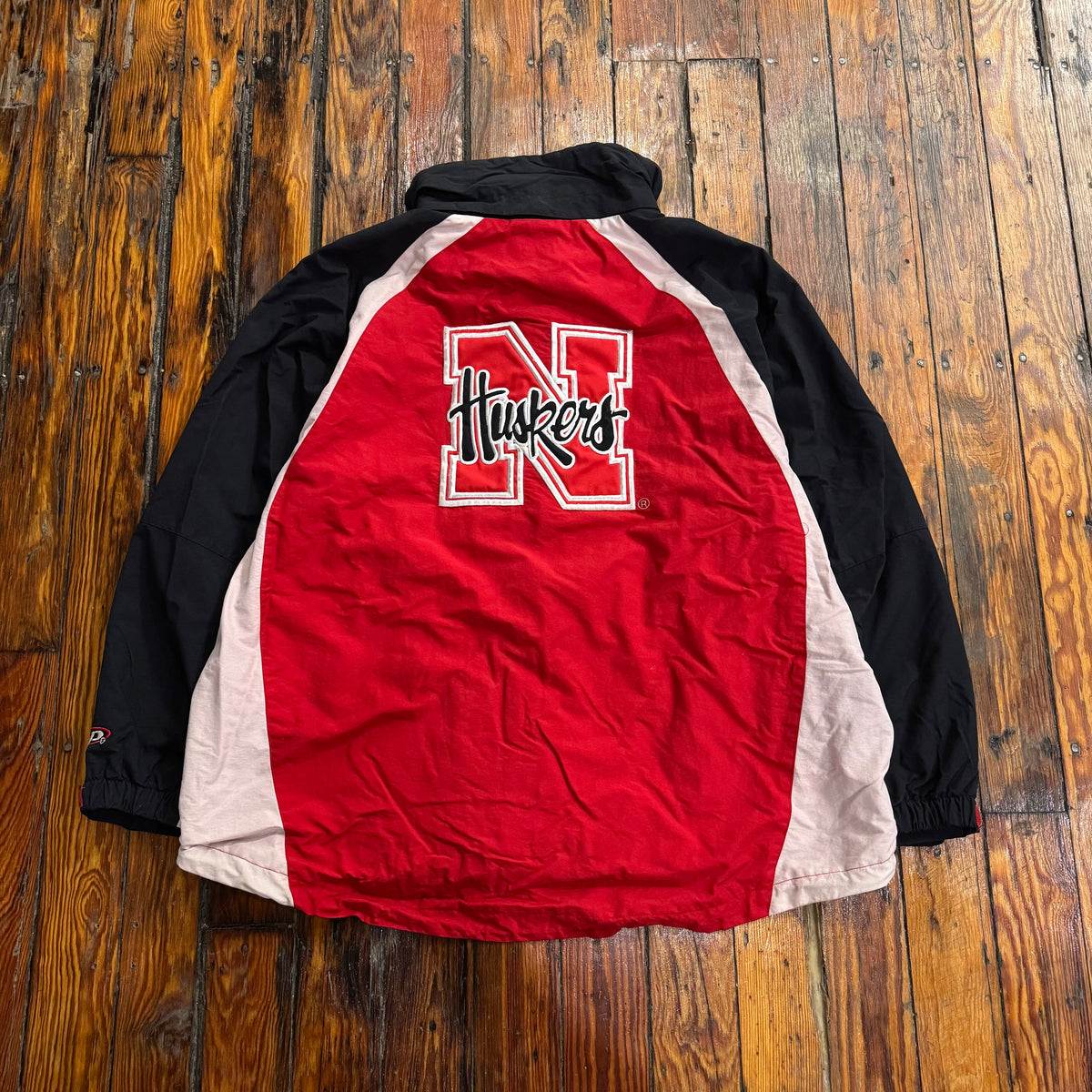 Vintage Pro Player Nebraska Huskers Light Jacket Sz XL