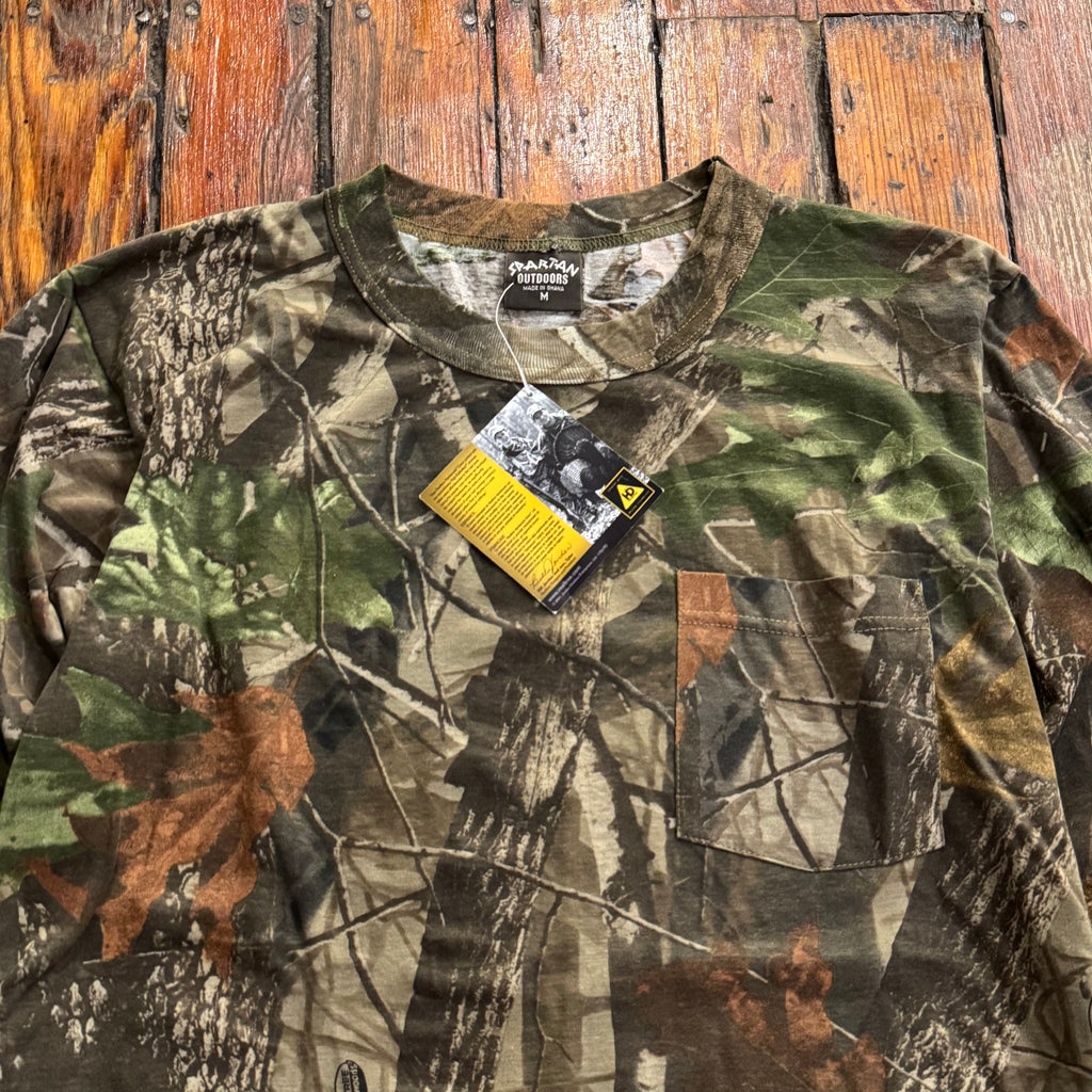 Vintage Camo Long Sleeve T-shirt Sz M
