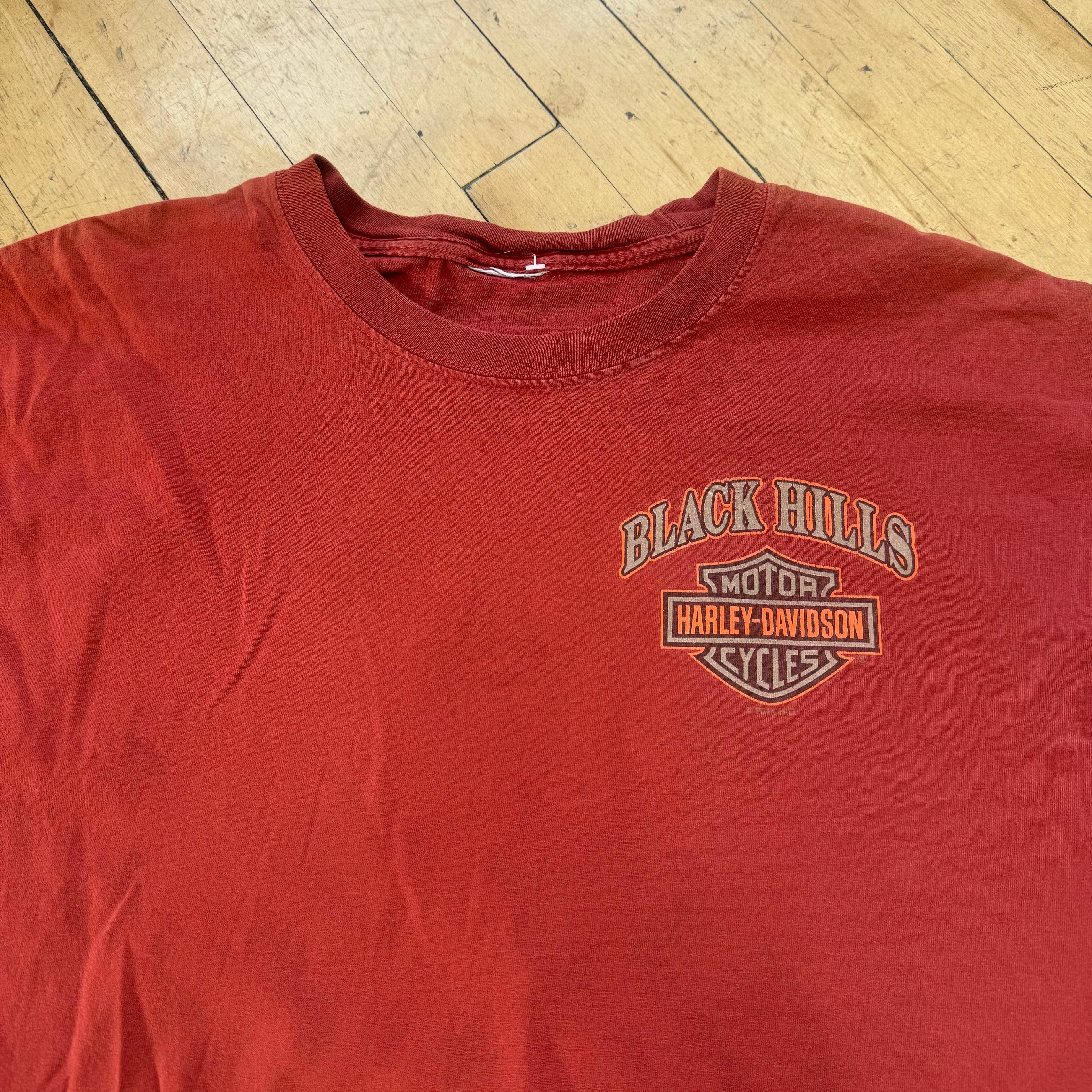 Harley Davidson Black Hills T-shirt Sz L