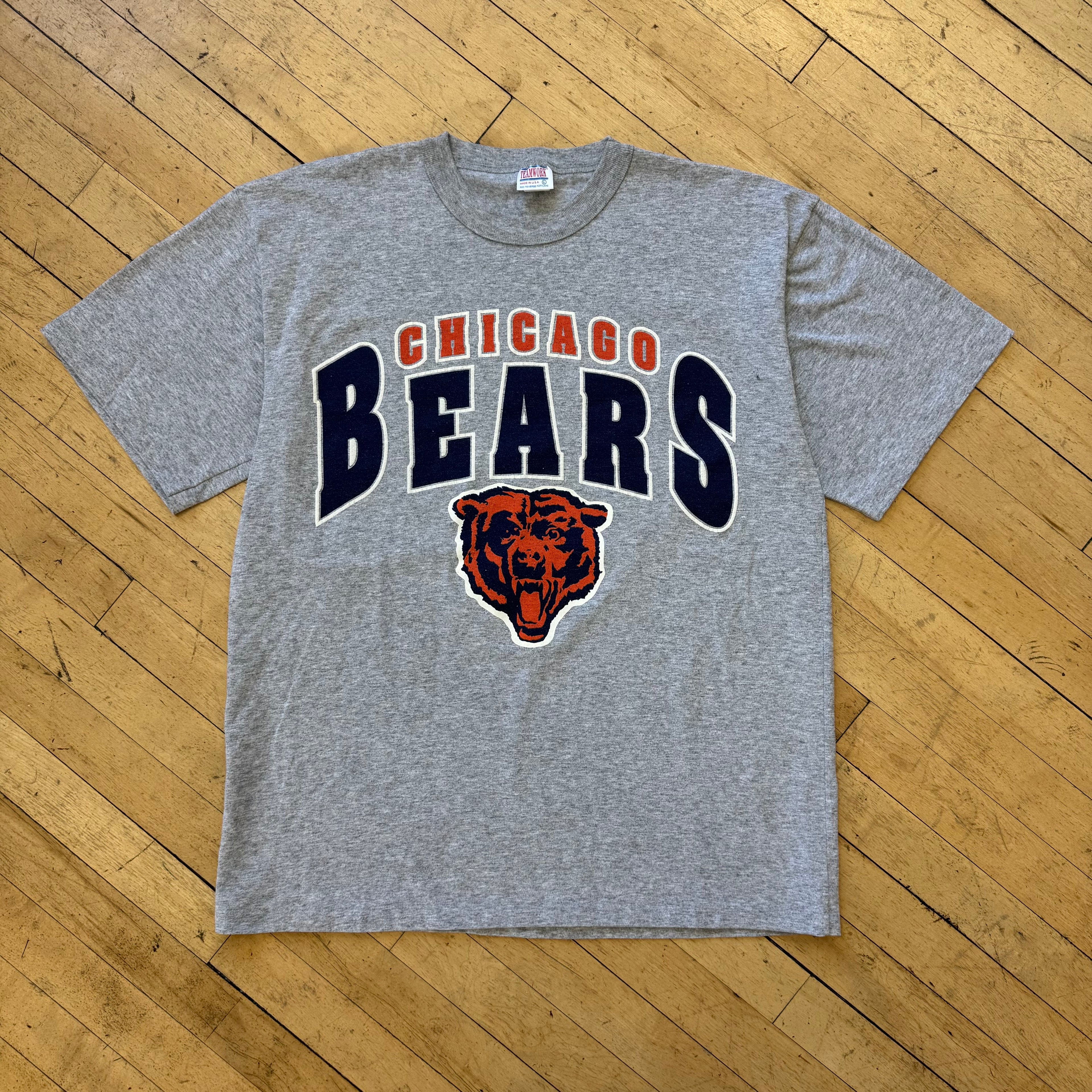 Vintage Chicago Bears Teamwork T-shirt Sz L