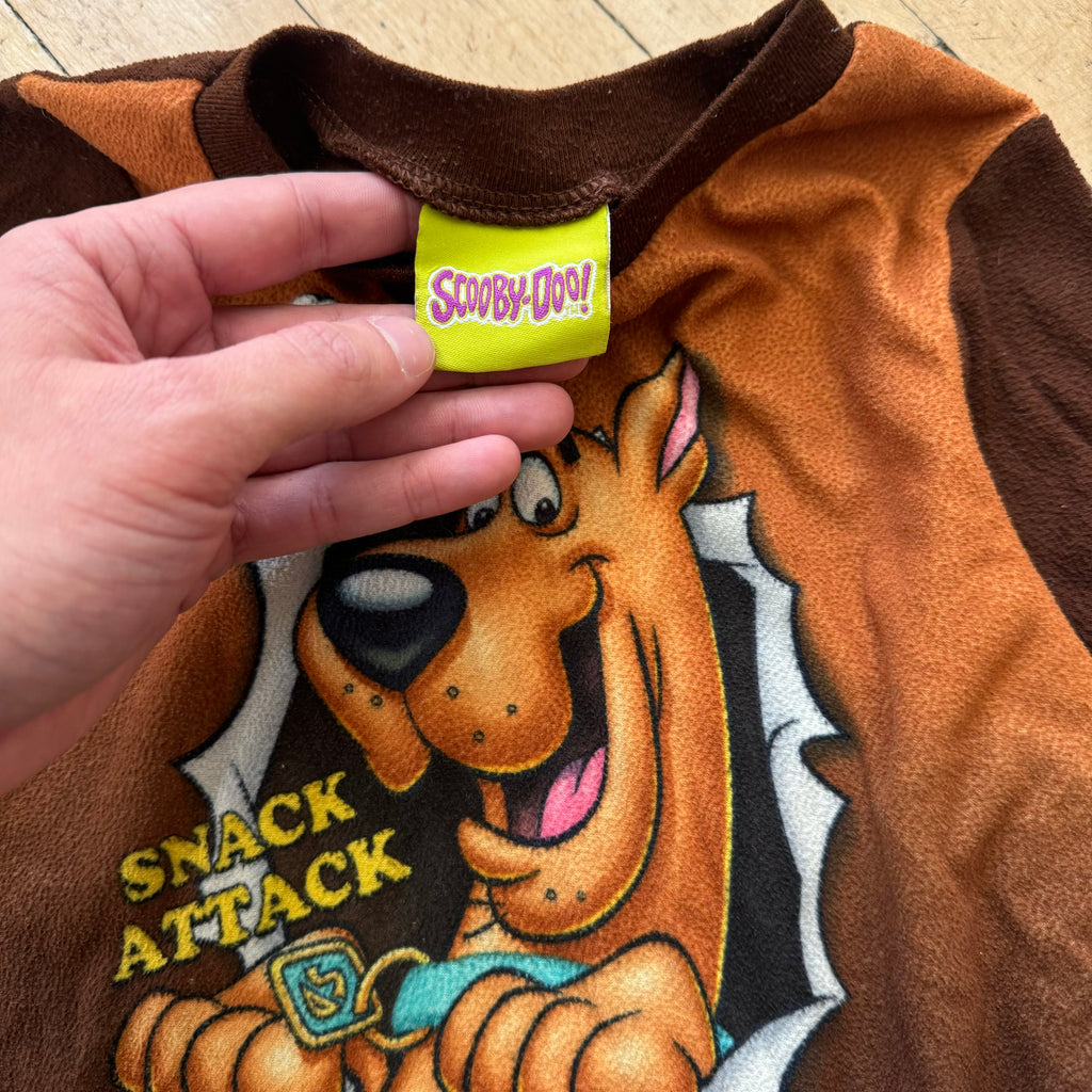 Vintage Scooby Doo Snack Time T-shirt Sz 4-5