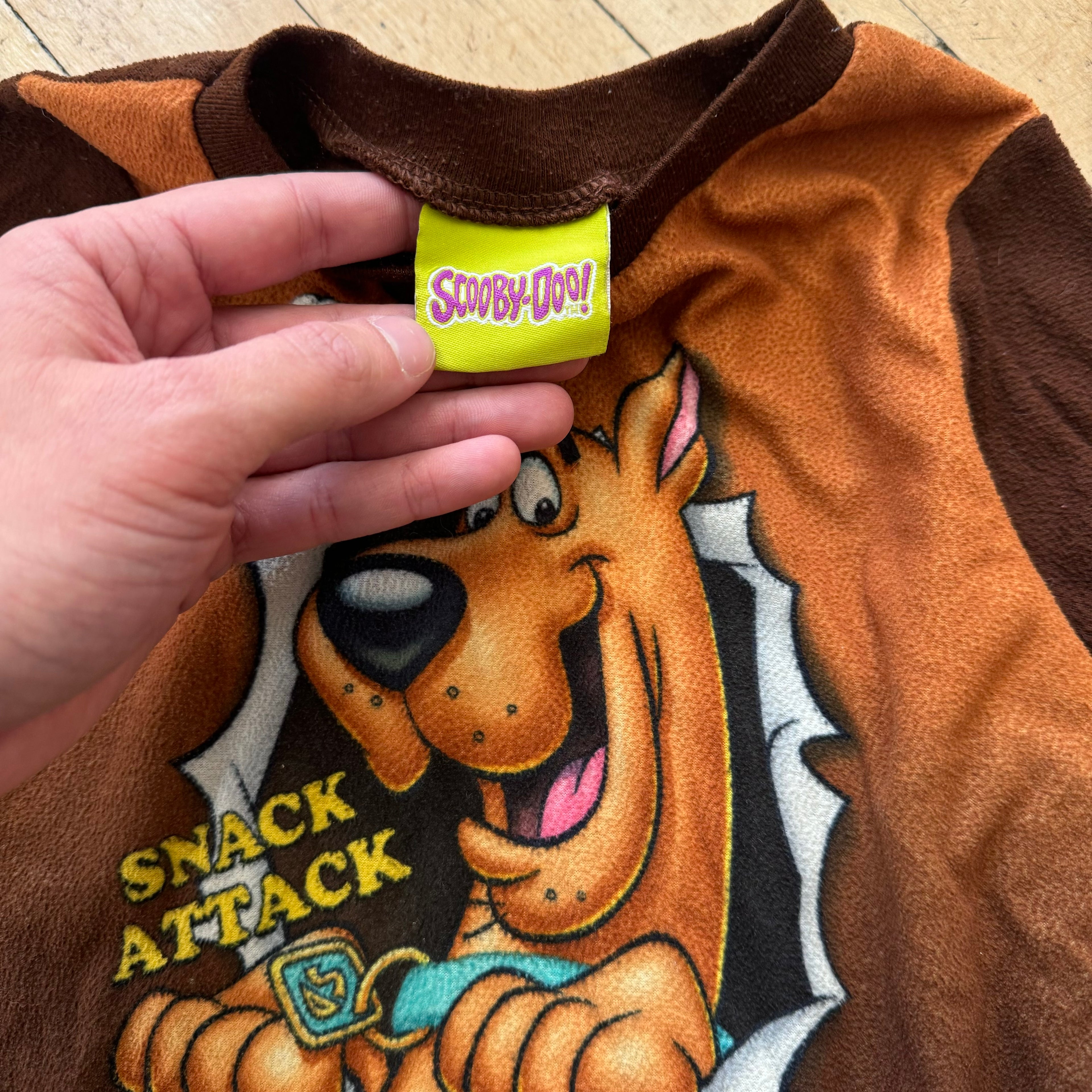 Vintage Scooby Doo Snack Time T-shirt Sz 4-5