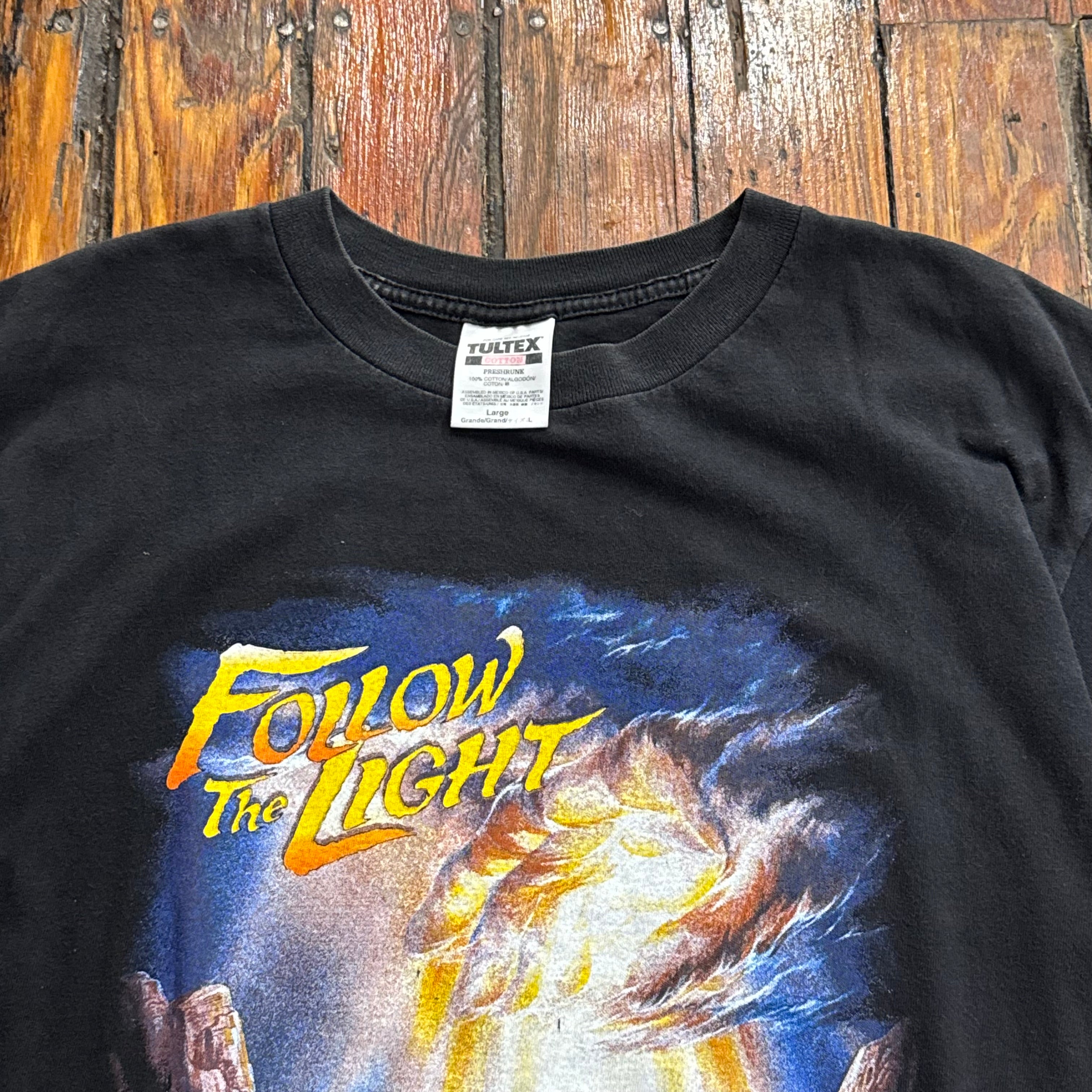 Vintage Follow the Light Sturgis T-shirt Sz L