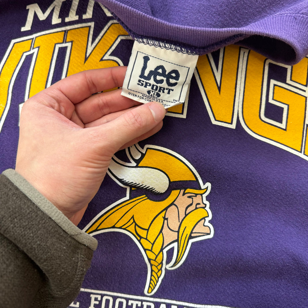 Vintage Minnesota Vikings CrewNeck Sz XL