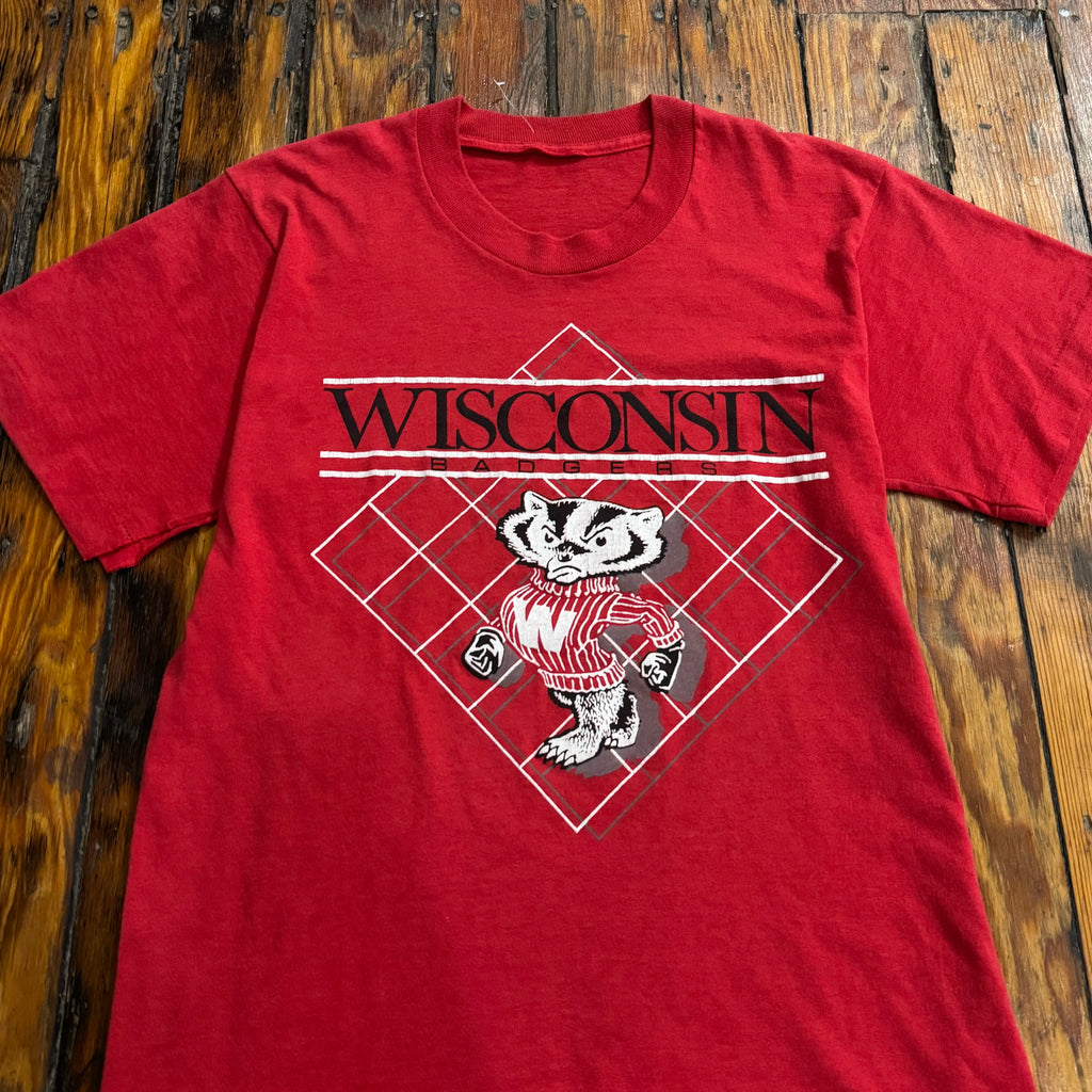 Vintage Wisconsin Badgers T-shirt Sz M