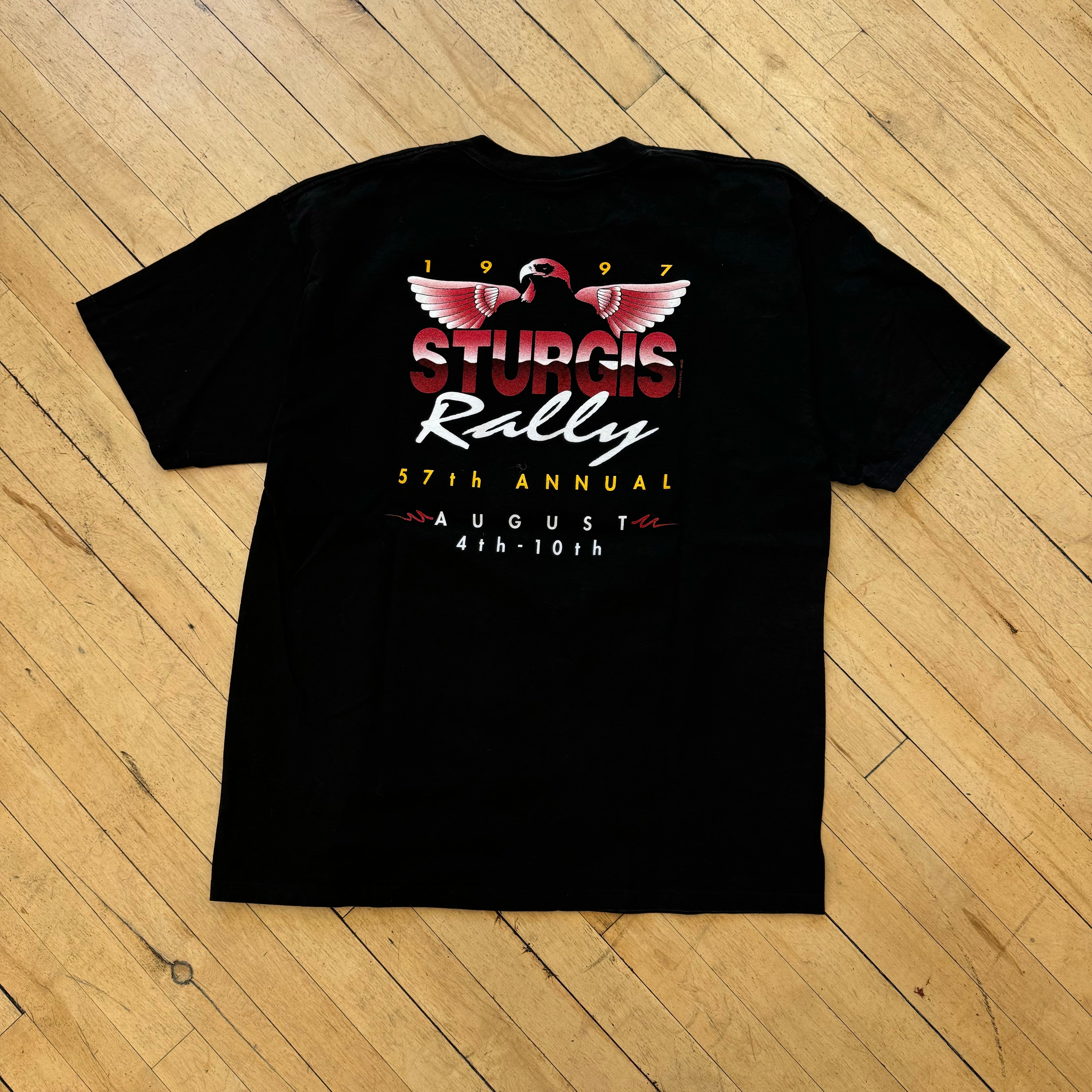 Vintage 97’ Sturgis Rally T-shirt Sz XL