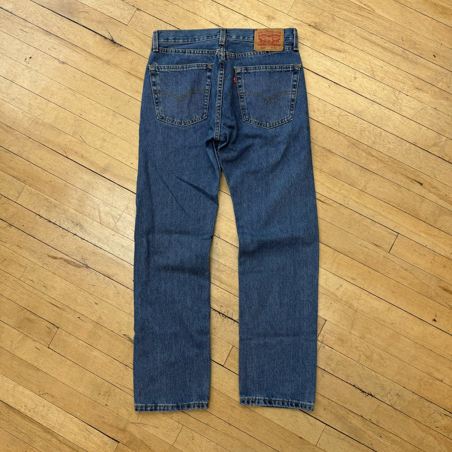 Y2K Levi 505 Denim Jeans Sz 30x30