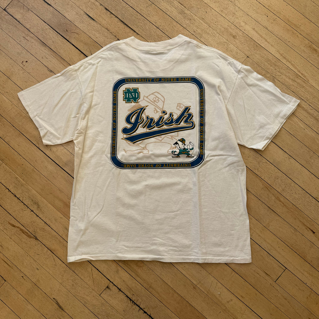 Vintage Notre Dame Fighting Irish T-shirt Sz XL