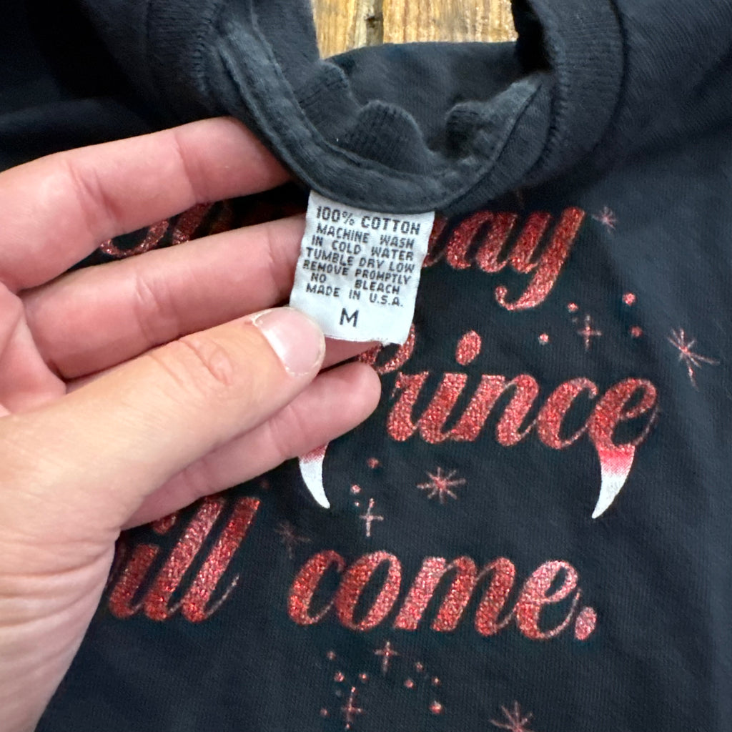 Vintage Someday My Prince Will Come Baby T-shirt Sz M