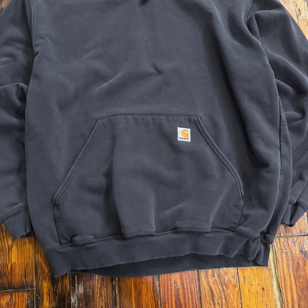 Vintage Carhartt Faded Black Hoodie Sz XL