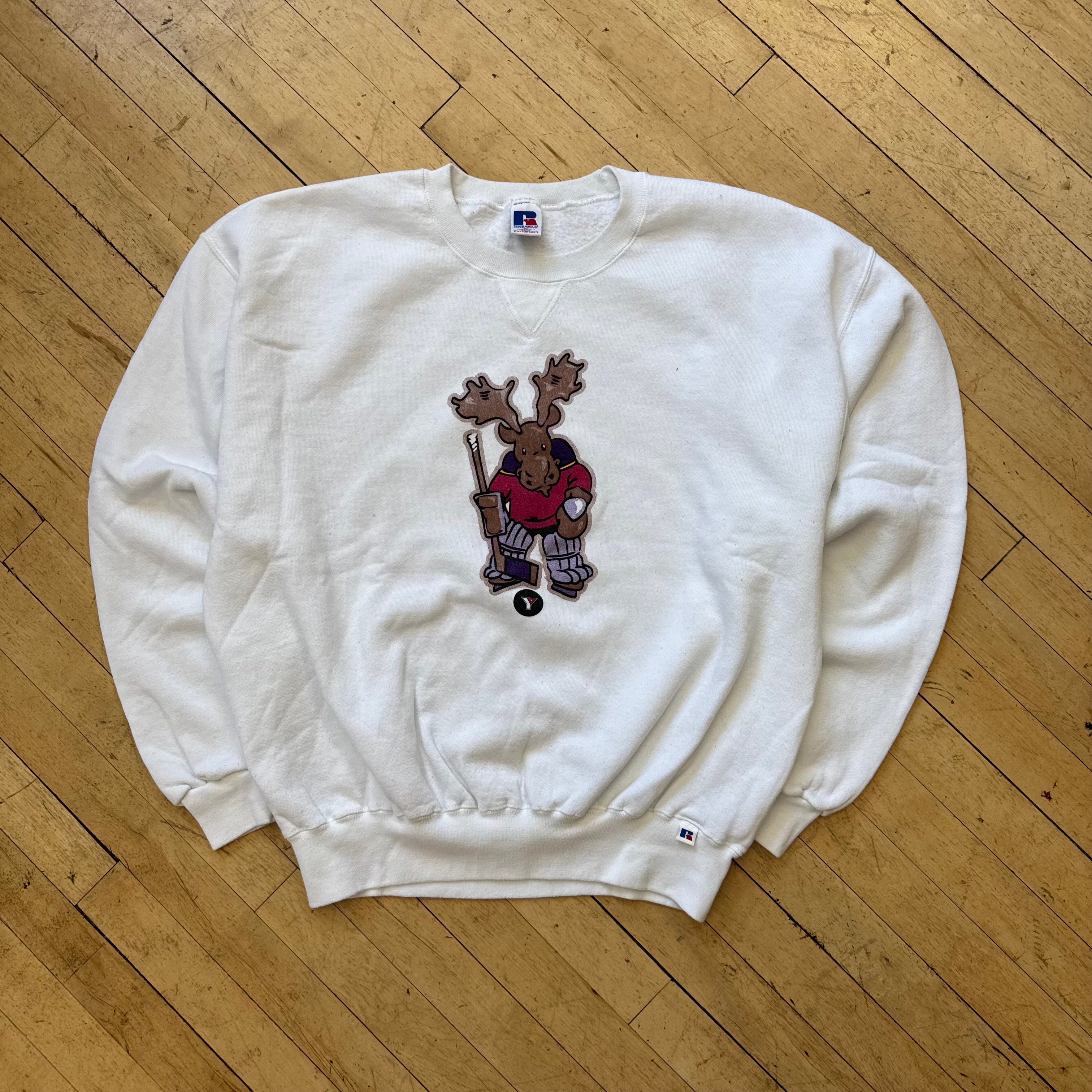 Vintage Hockey YMCA Crewneck Sz XL
