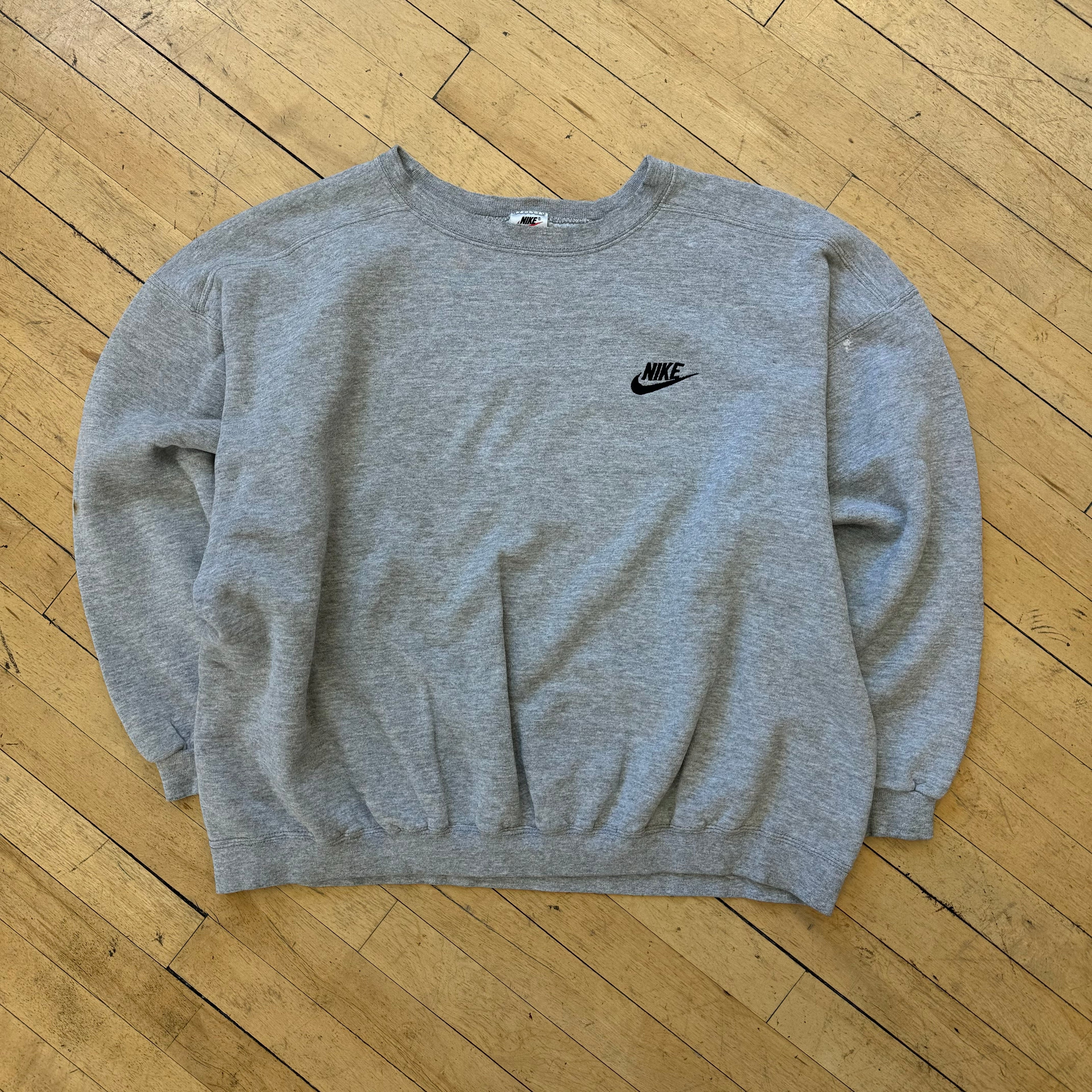 Vintage Nike Simple Swoosh Crewneck Sz XL (Boxy)