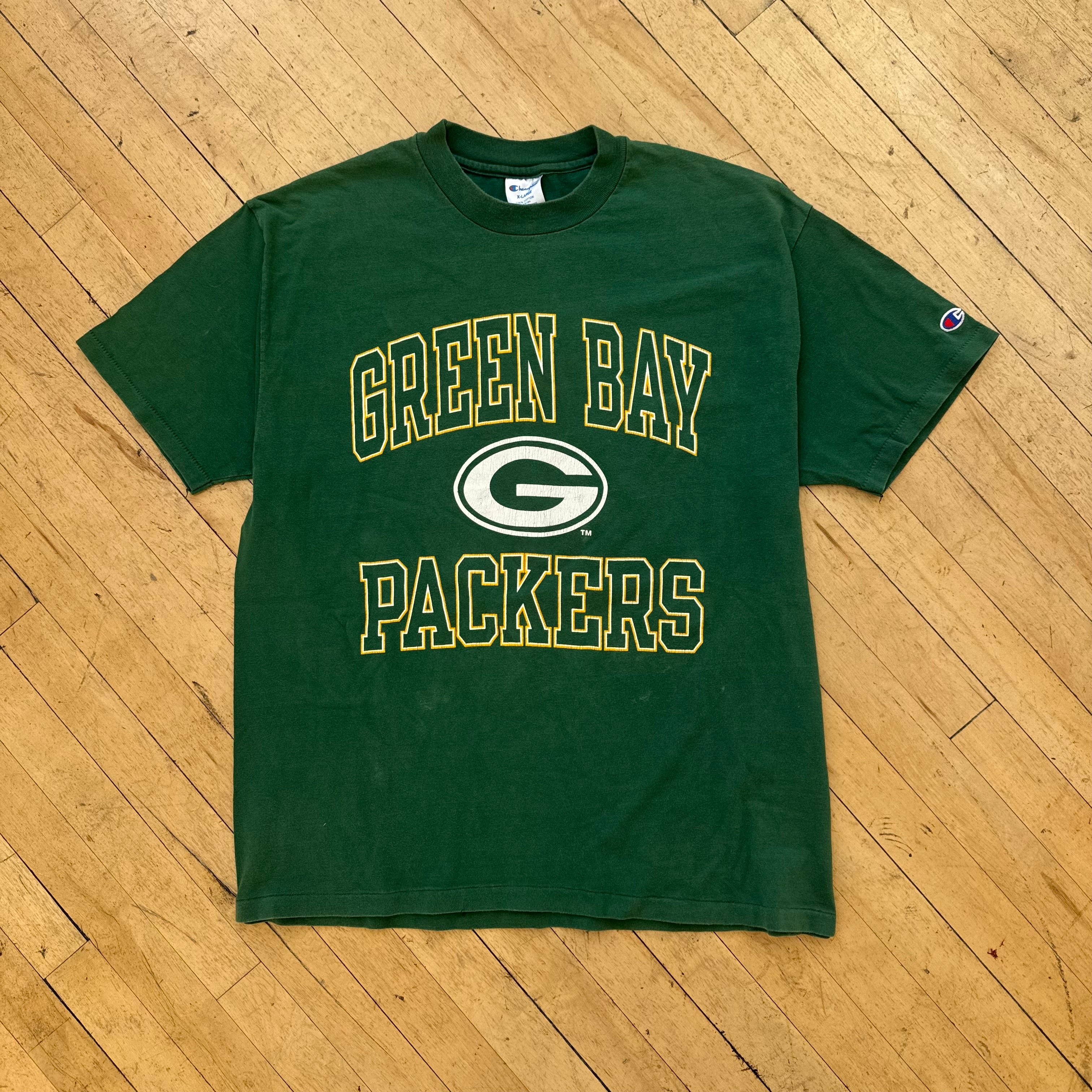 Vintage Champion GreenBay Packers T-shirt Sz XL