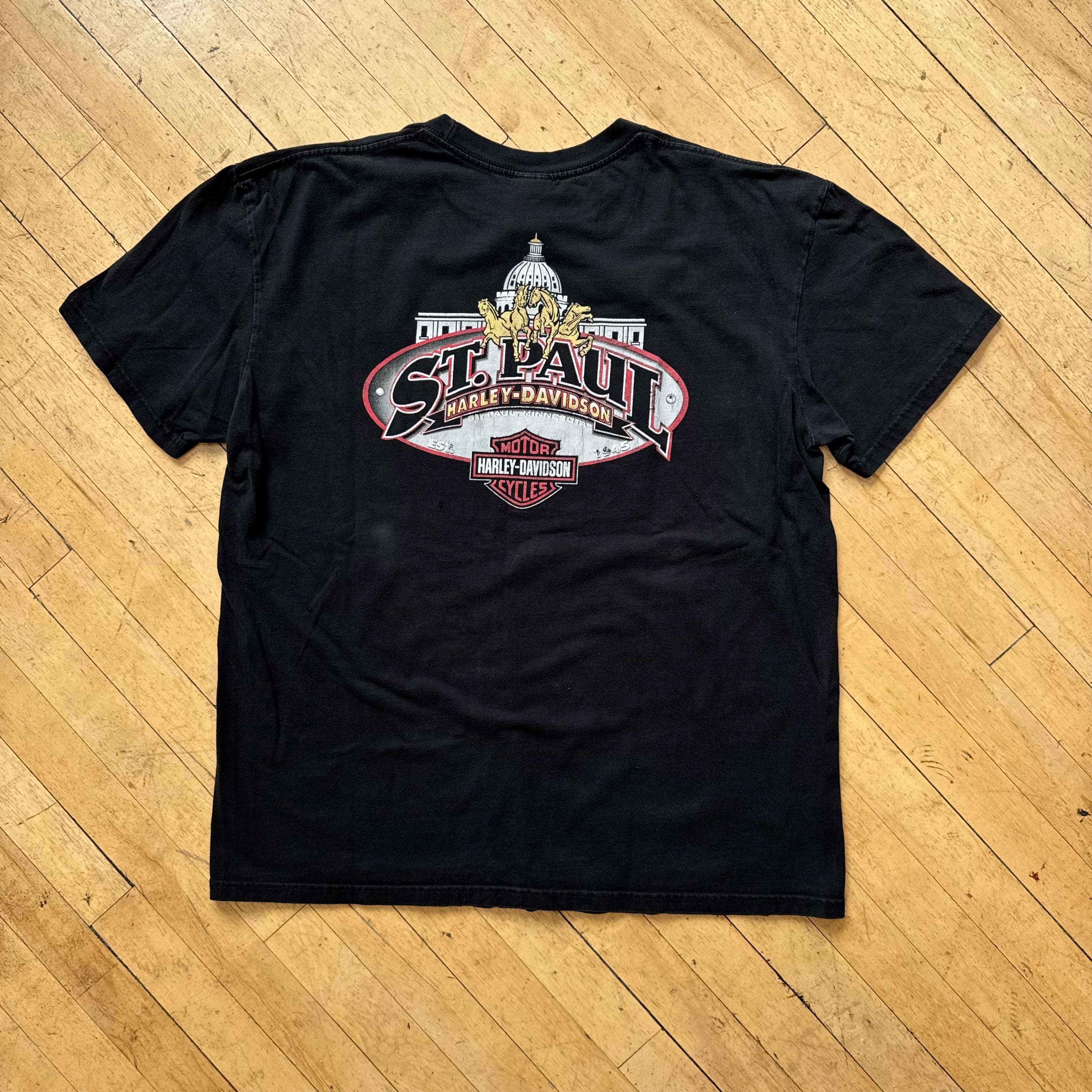 Y2K Harley Davidson #1 T-shirt Sz XL